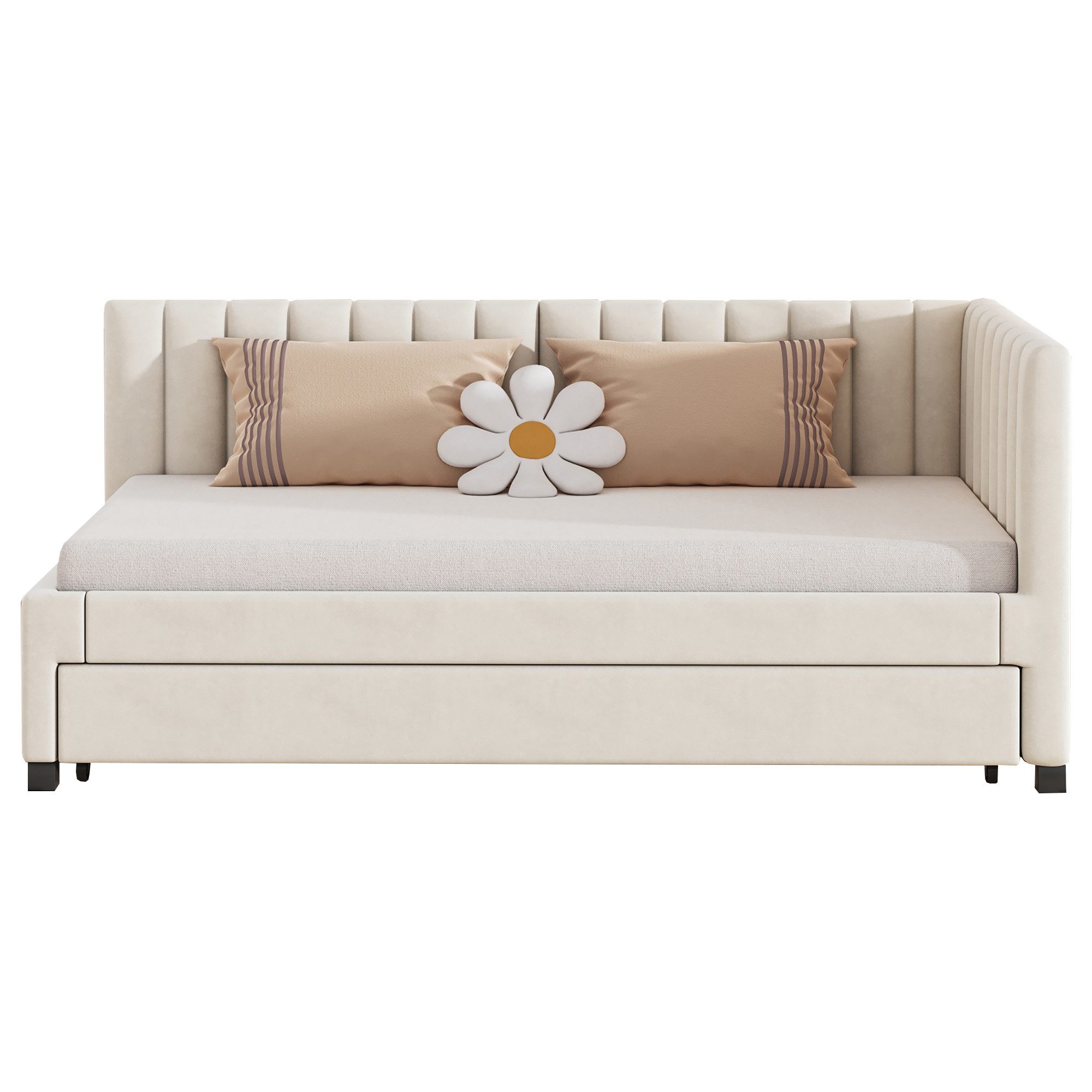 REDOM Polsterbett Schlafsofa, Multifunktionsbett (Ausziehbares Schlafsofa, günstig online kaufen