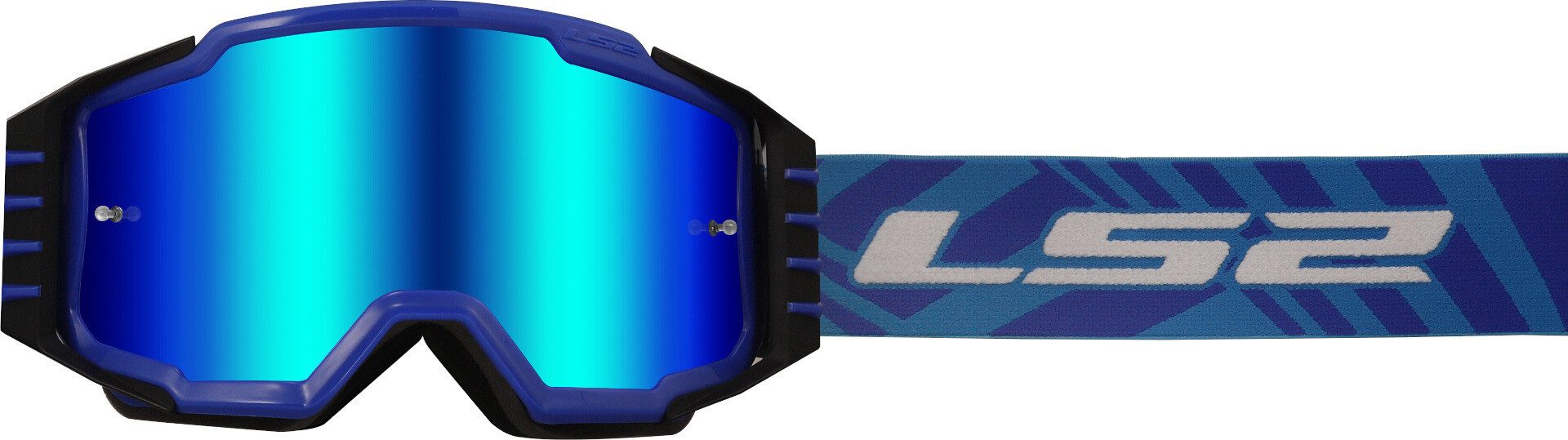 LS2 Motorradbrille Charger Pro Motocross Brille, Mit Band