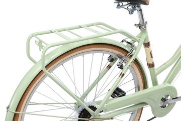 Bikestar Hollandrad 28 Zoll Reifen 18 Zoll Rahmen, 7 Gang Shimano Tourney RD-TY300 Schaltwerk, Kettenschaltung, Aluminium 28 Zoll