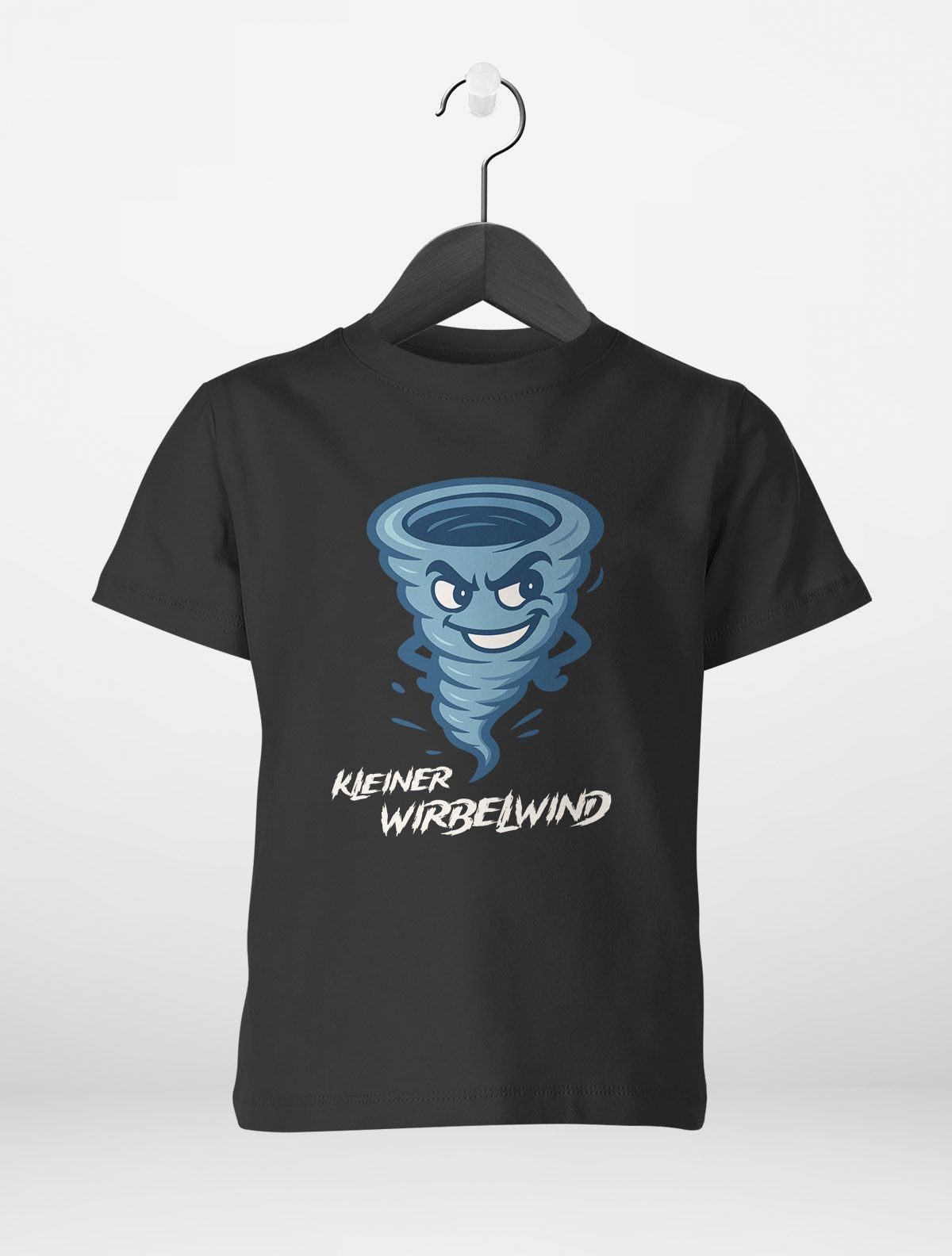 Print-Shirt Kinder T-Shirt Jungen Kleiner Wirbelwind Comic Motiv Lustig für
