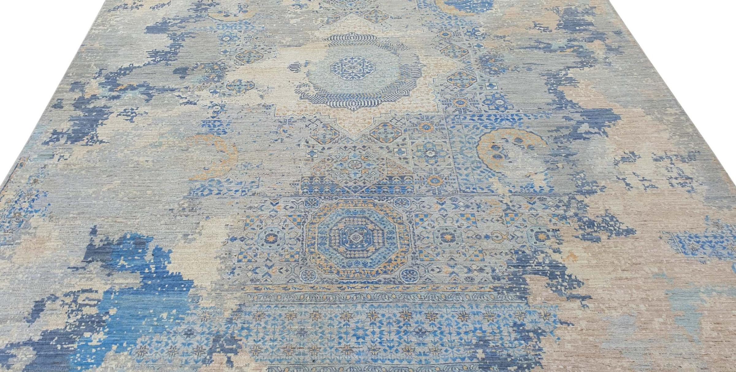 Nain Trading Orientteppich Mamluk 246x288 Handgeknüpfter Orientteppich, rechteckig, Höhe: 10 mm