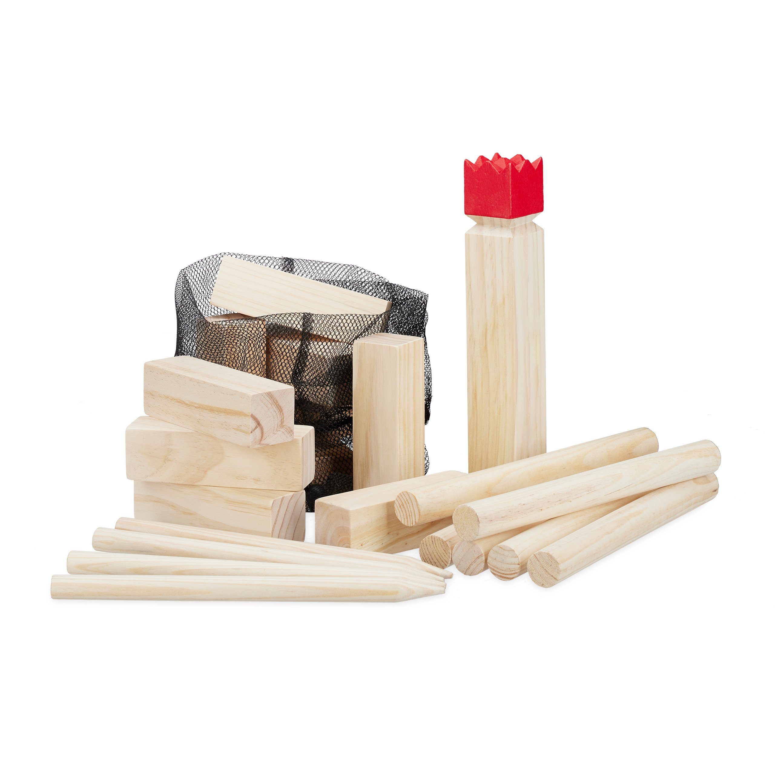 Spielzeug-Gartenset Kubb Wikingerspiel