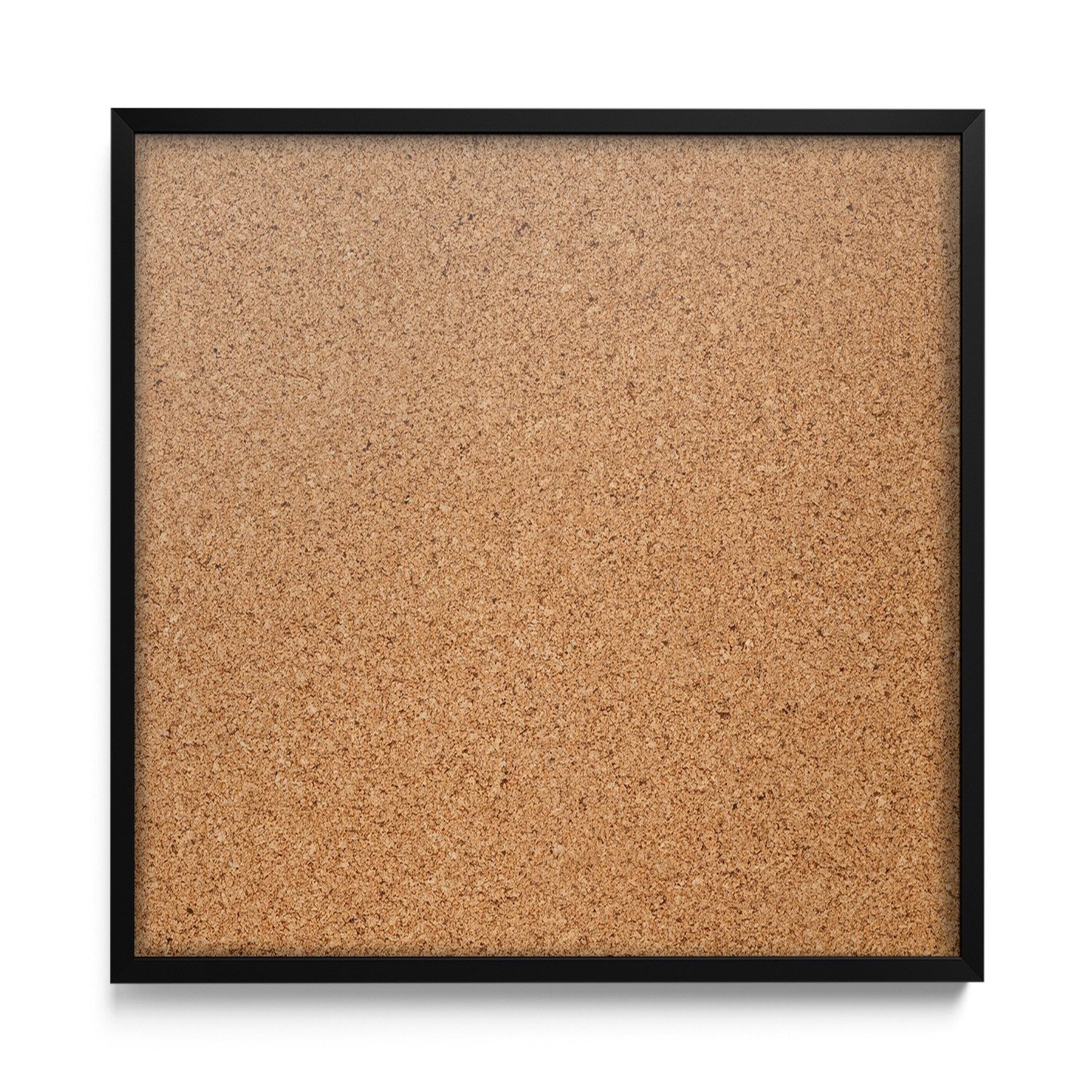 Tulup Pinnwand Memoboard Korktafel mit robustem Rahmen + Holz-Reißnägel
