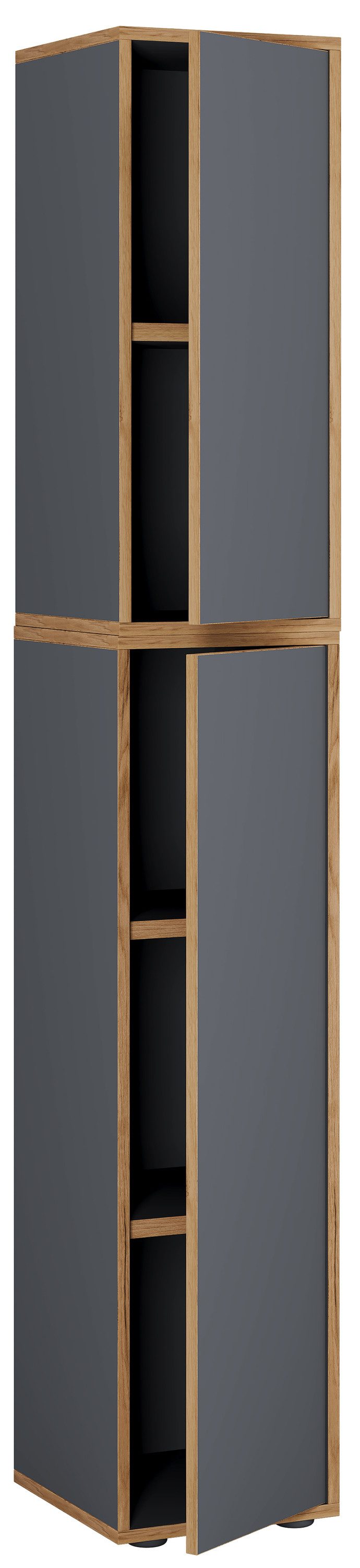 VCM Aktenschrank Büroschrank Aktenschrank Sideboard Salia 5fach
