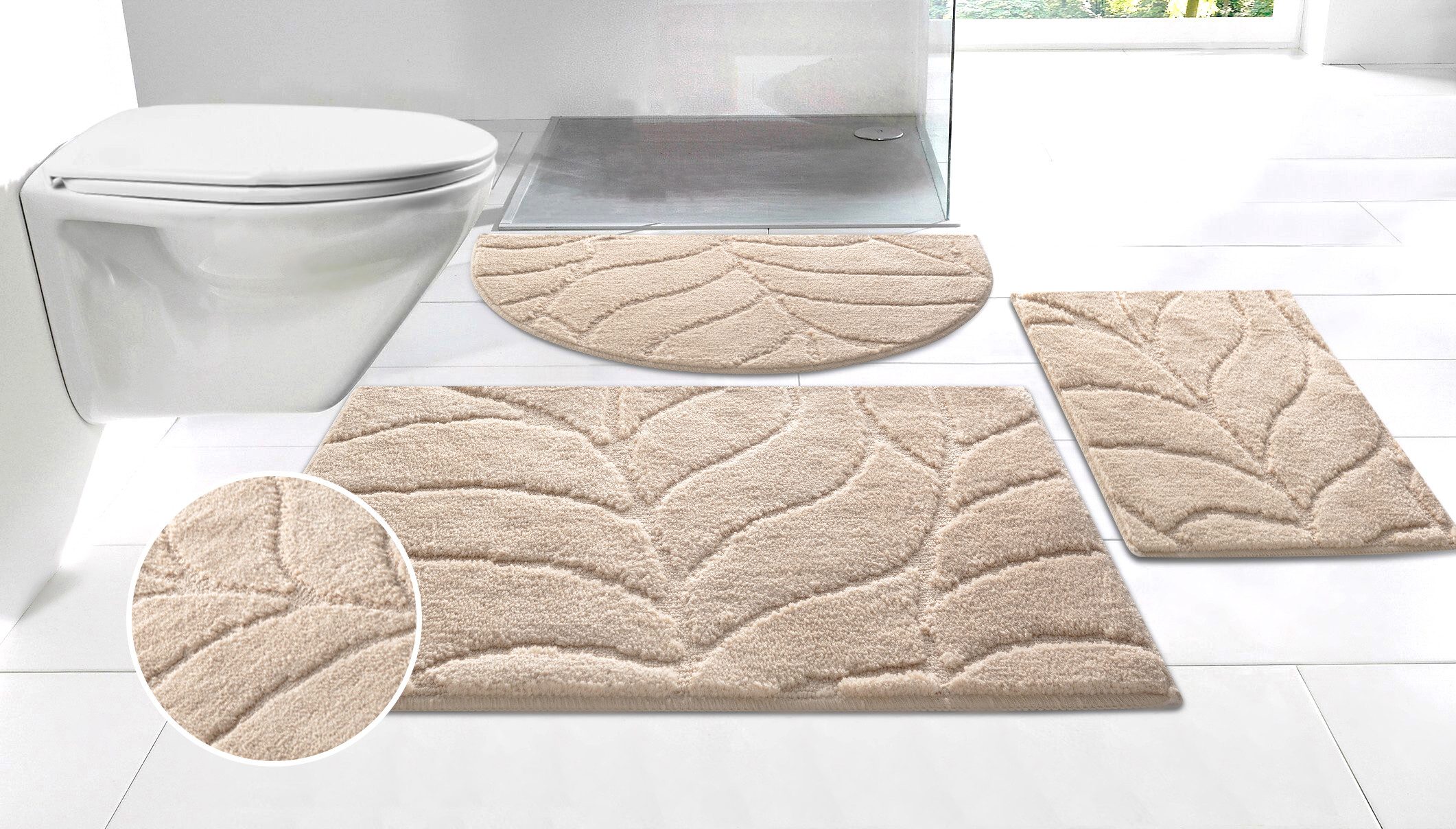 my home Badematte Epense, Badvorleger, Badezimmer günstig online kaufen
