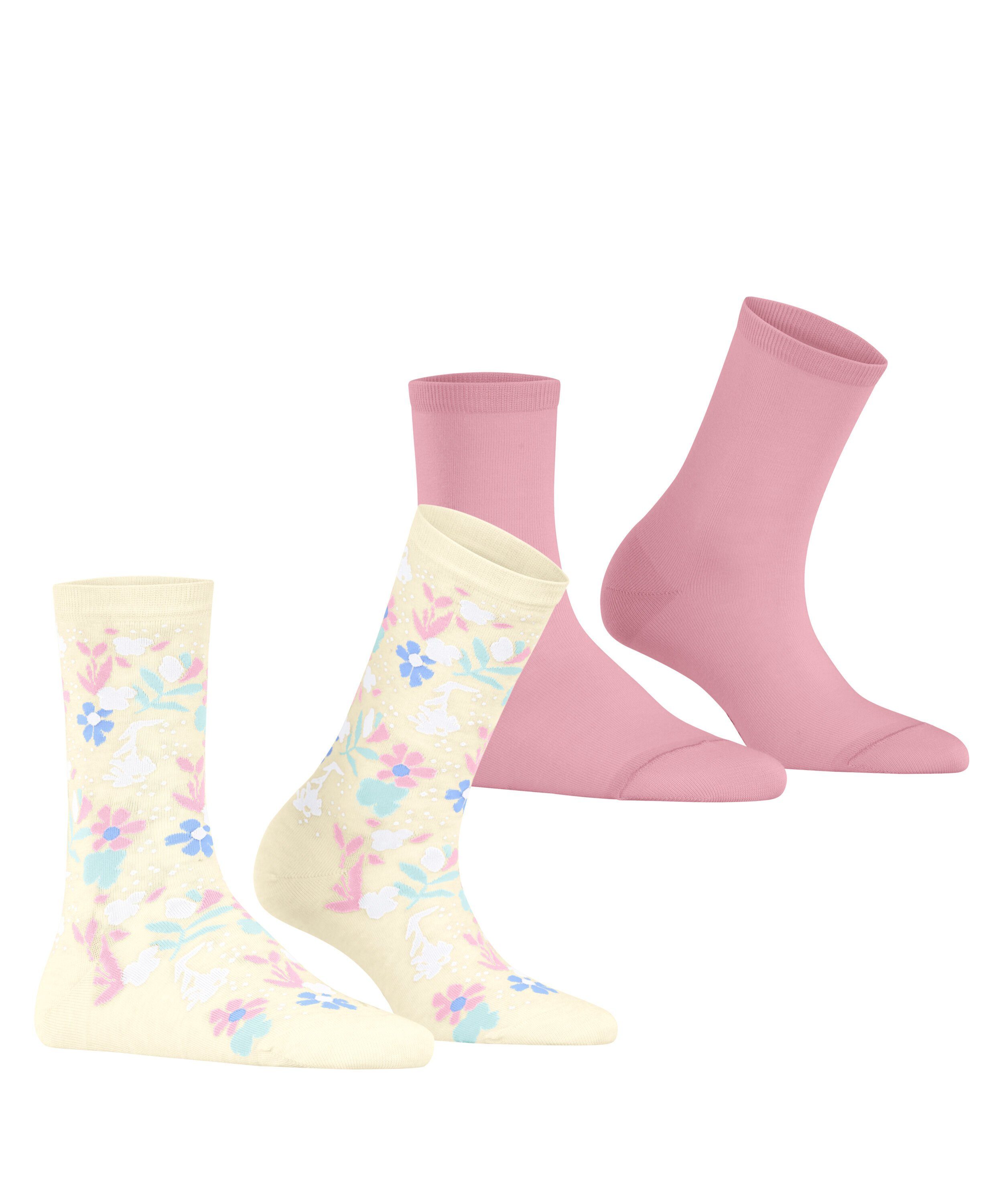 Esprit Socken Summer sortiment Fresh (0020) 2-Pack Flower (2-Paar)