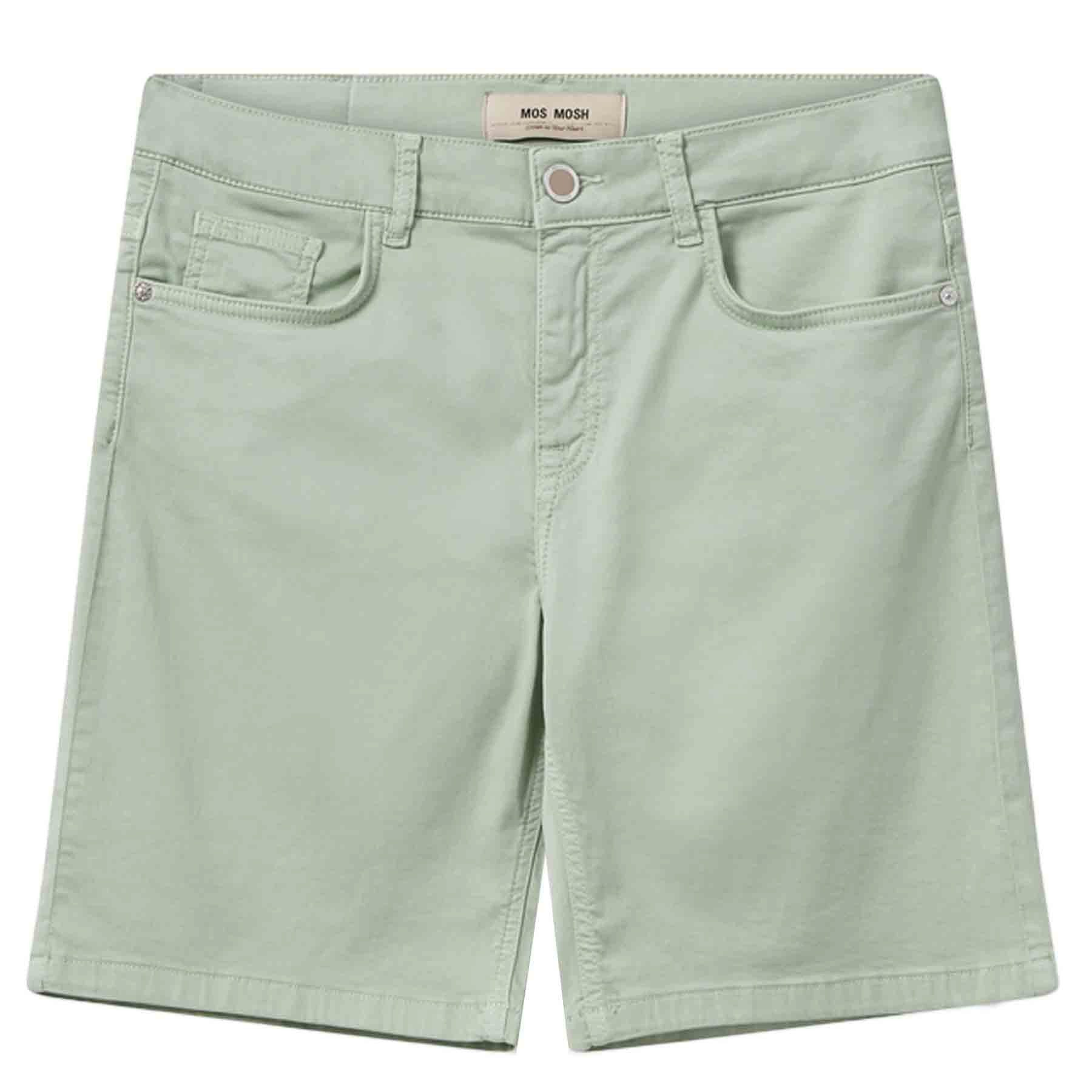 Mos Mosh Shorts MOS MOSH Shorts FADUMA TIMAF mit Lyocell - Smoke Green