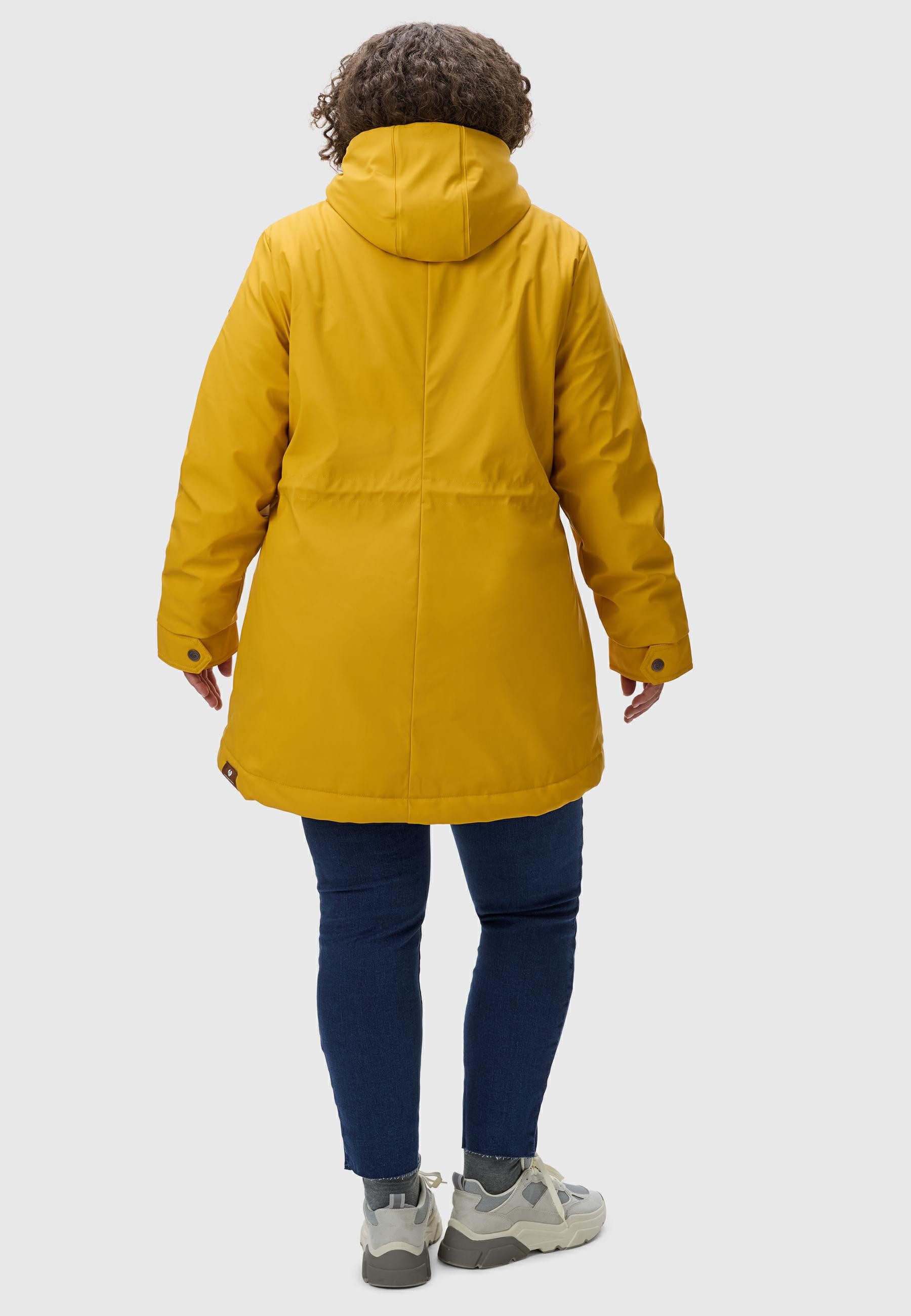 Ragwear Wintermantel Monadis Rainy II Intl. sportlicher, wasserdichter Parka für den Winter
