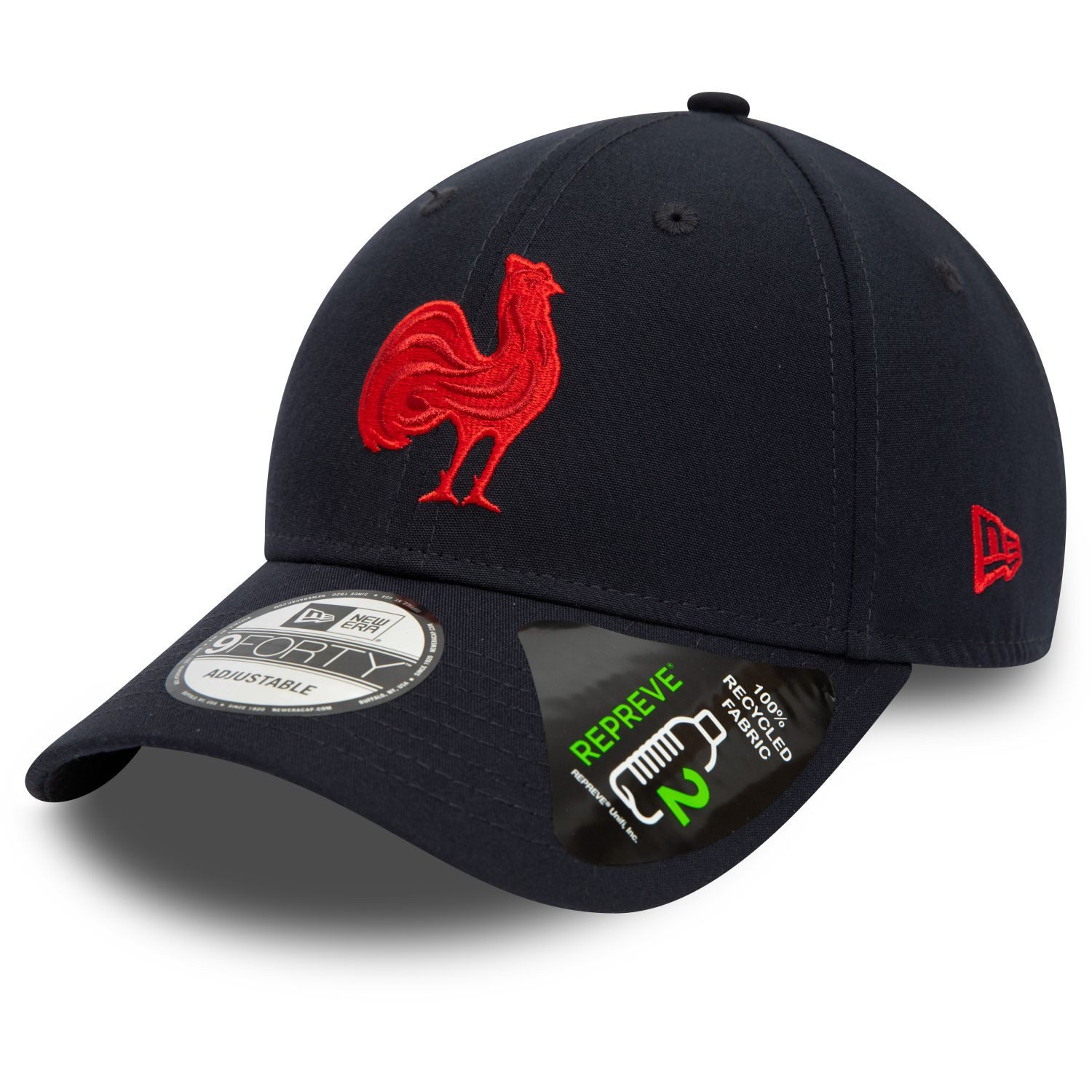 New Era Trucker Cap 9Forty Strapback REPREVE French Rugby