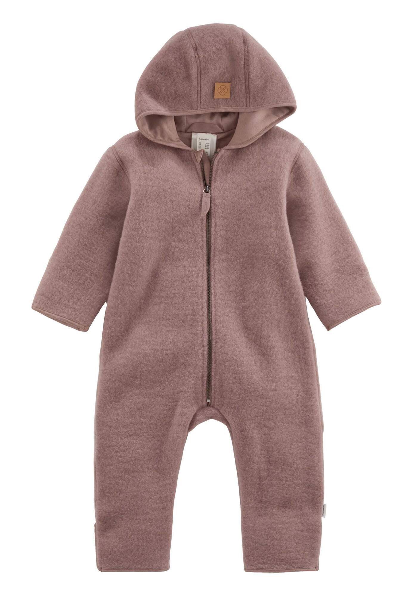 Hessnatur Overall Wollfleece aus reiner Bio-Merinowolle (1-tlg)