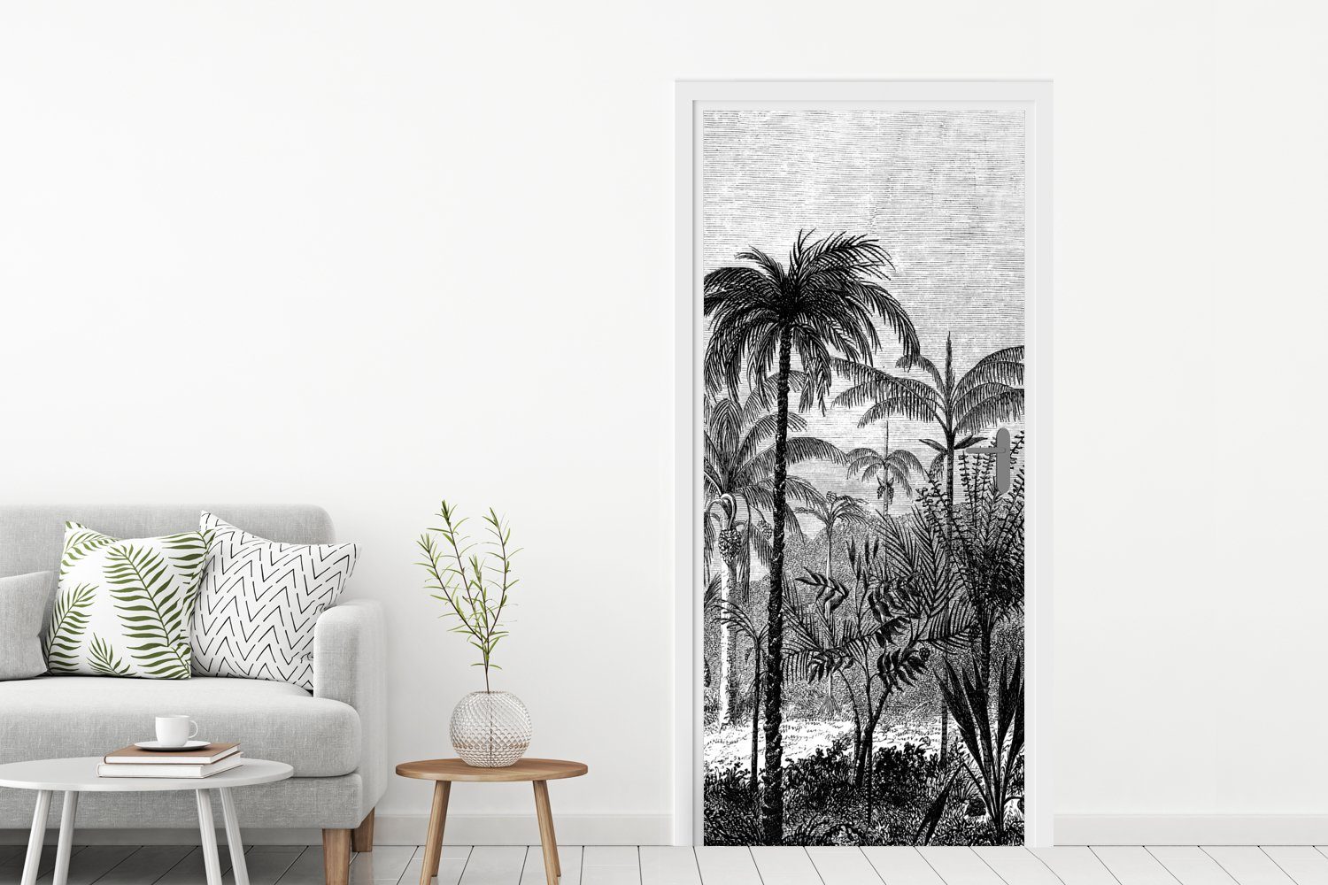 MuchoWow Türtapete Design - Baum - günstig online kaufen
