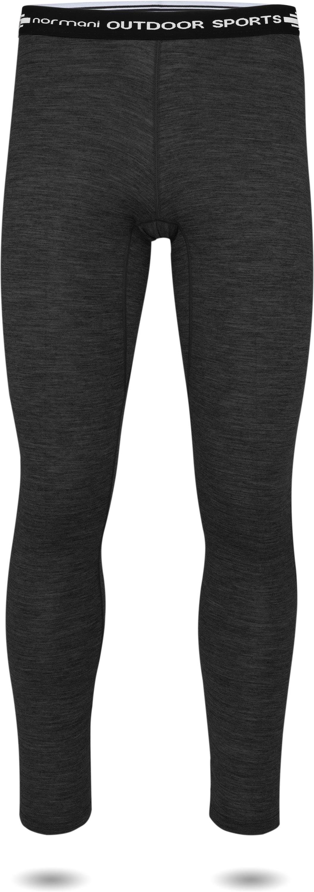 normani Thermounterhose Herren Merino Unterhose Sydney Thermounterhose Ski-Winterhose - Aus Merinowolle