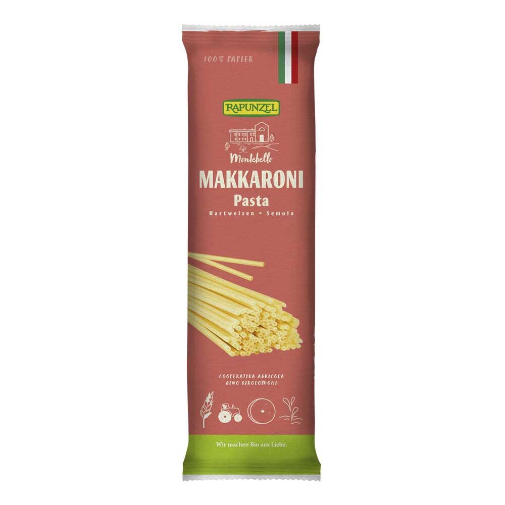 Rapunzel Nudeln Makkaroni - Semola 500g