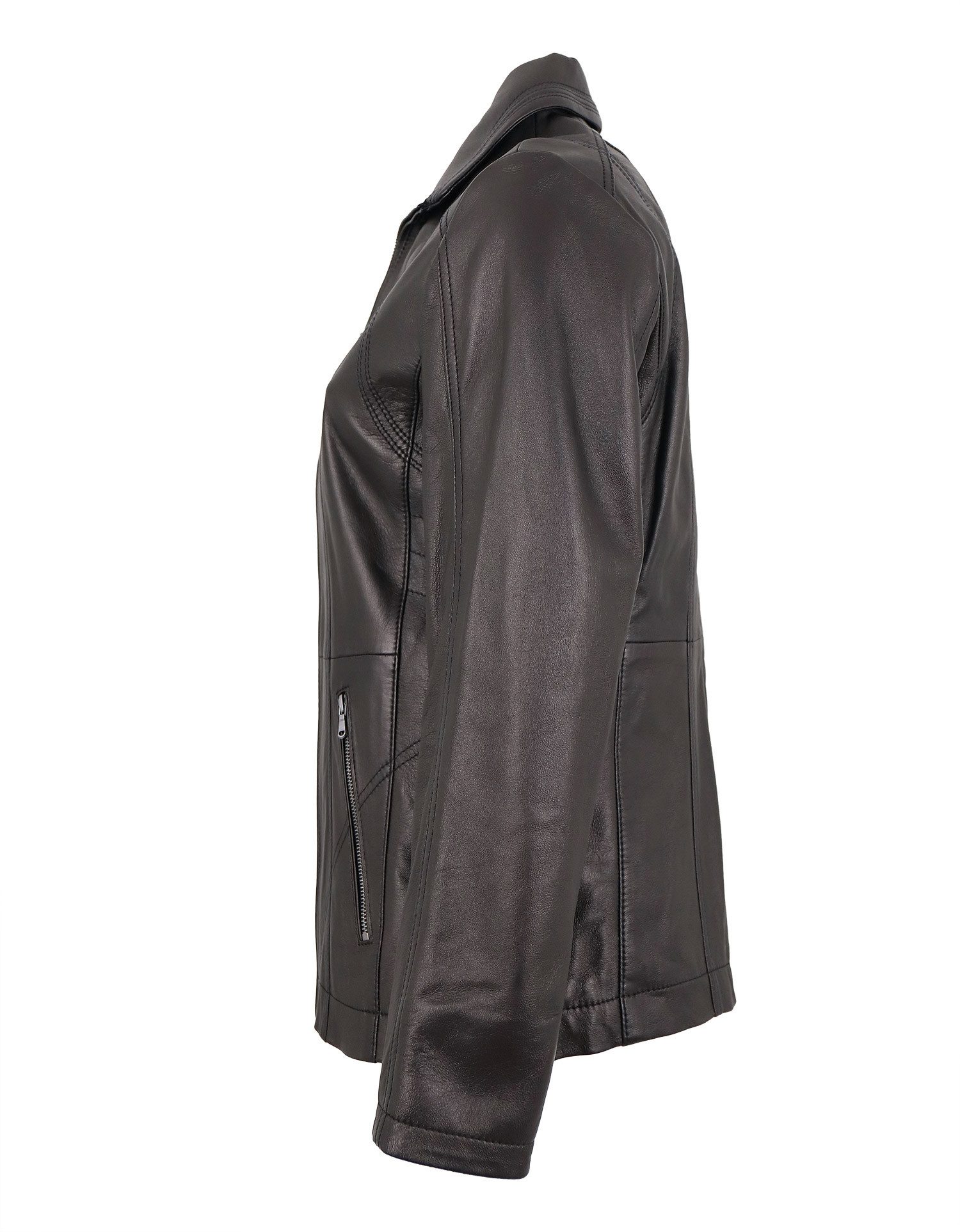 Maddox Lederjacke Line MADDOX - Damen Lederjacke Lammnappa schwarz günstig online kaufen