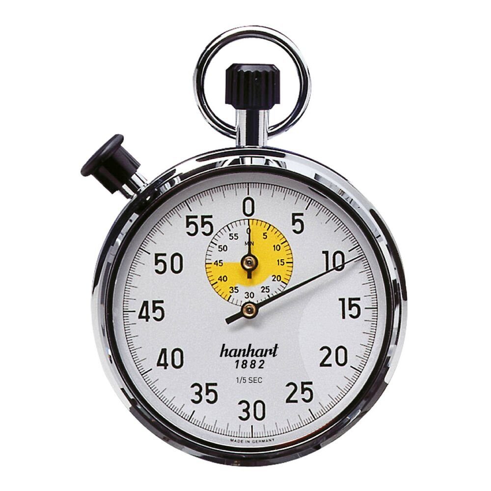 hanhart Stoppuhr Stoppuhr Allsport, Robustes Metall-Gehäuse