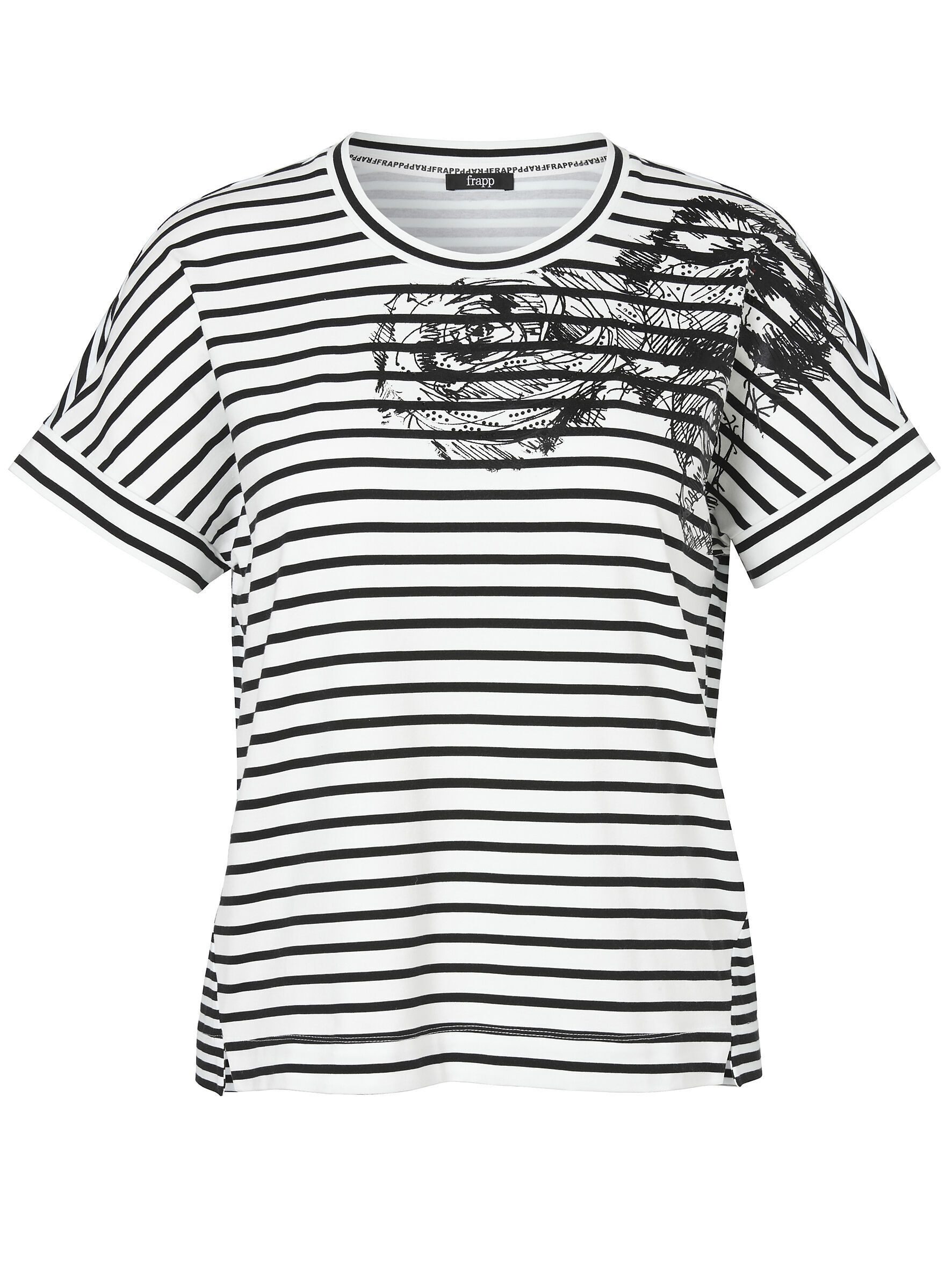FRAPP Rundhalsshirt (1-tlg) in großen Größen günstig online kaufen