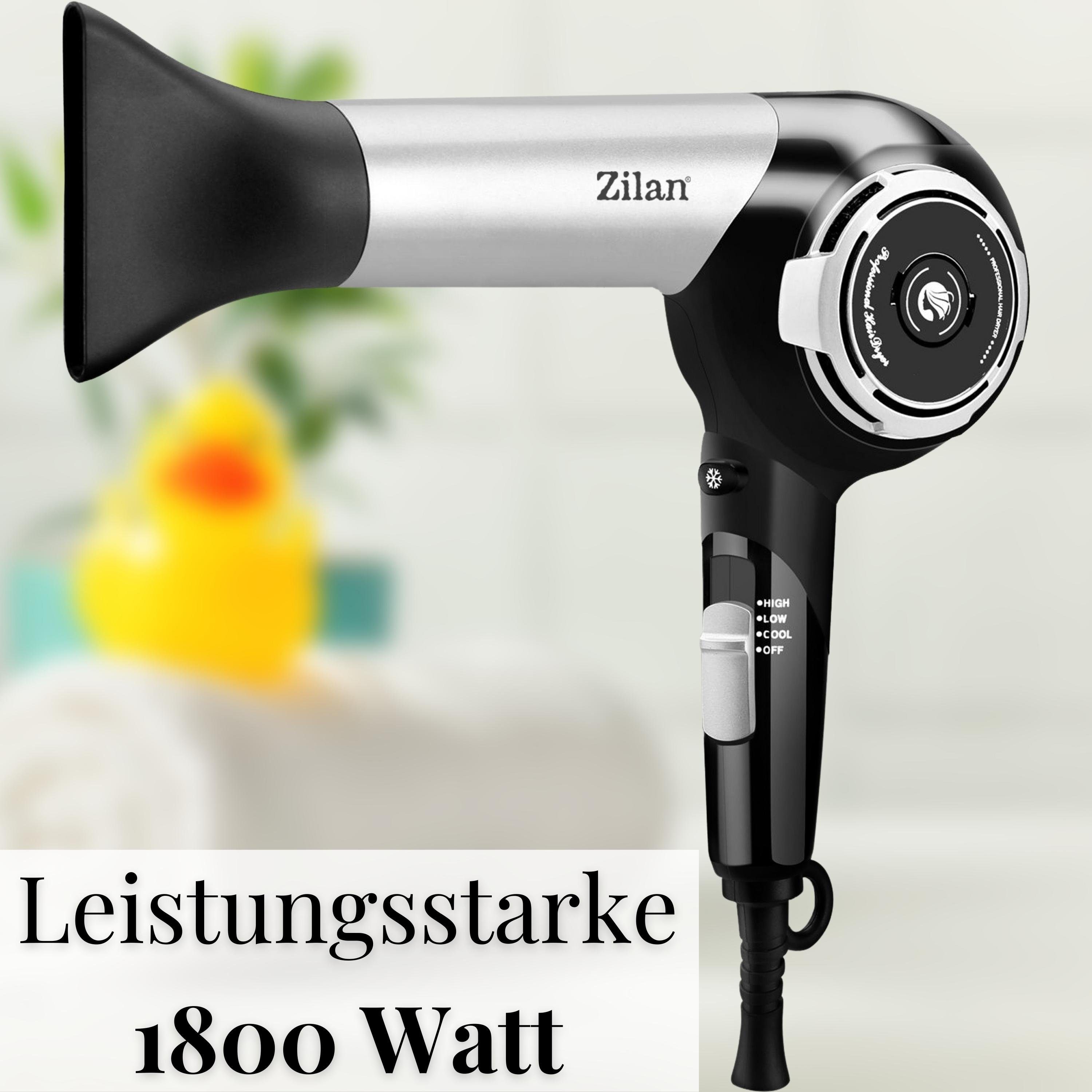 Zilan Haartrockner ZLN-2946, 1800 W, Kaltluftfunktion