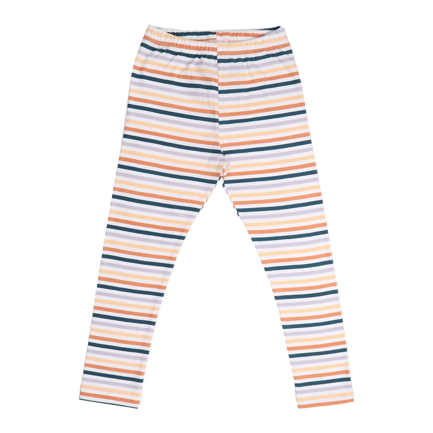 Walkiddy Leggings Leggings mit Ringelmuster aus Bio-Baumwolle Bio Baumwolle,GOTS,Kinderbekleidung,nachhaltige Klamotten,Leggings