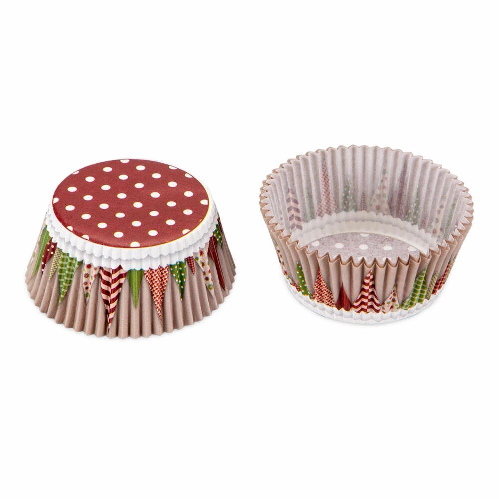 STÄDTER Muffinform Papier Yummy Chirstmas Maxi 50 Stück
