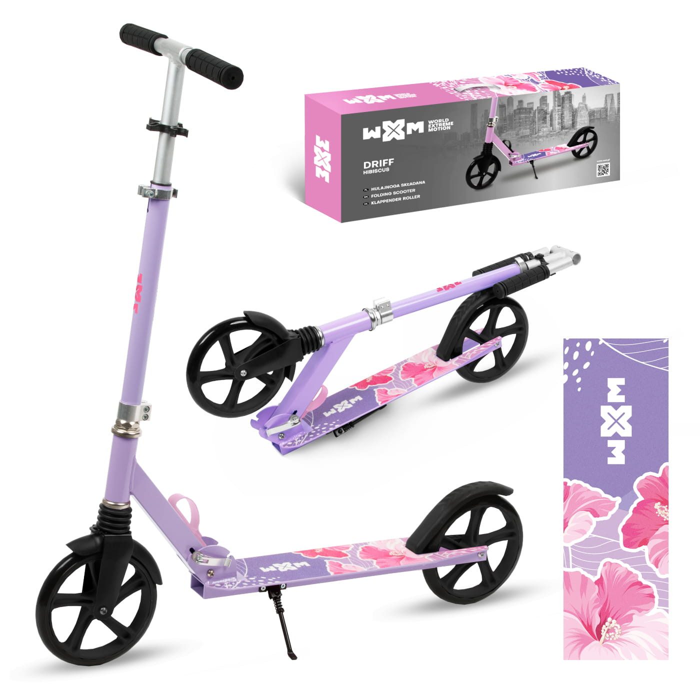 Cityroller Kinderoller, Scooter, Faltbarer, Kinderscooter, Höhenverstellbar
