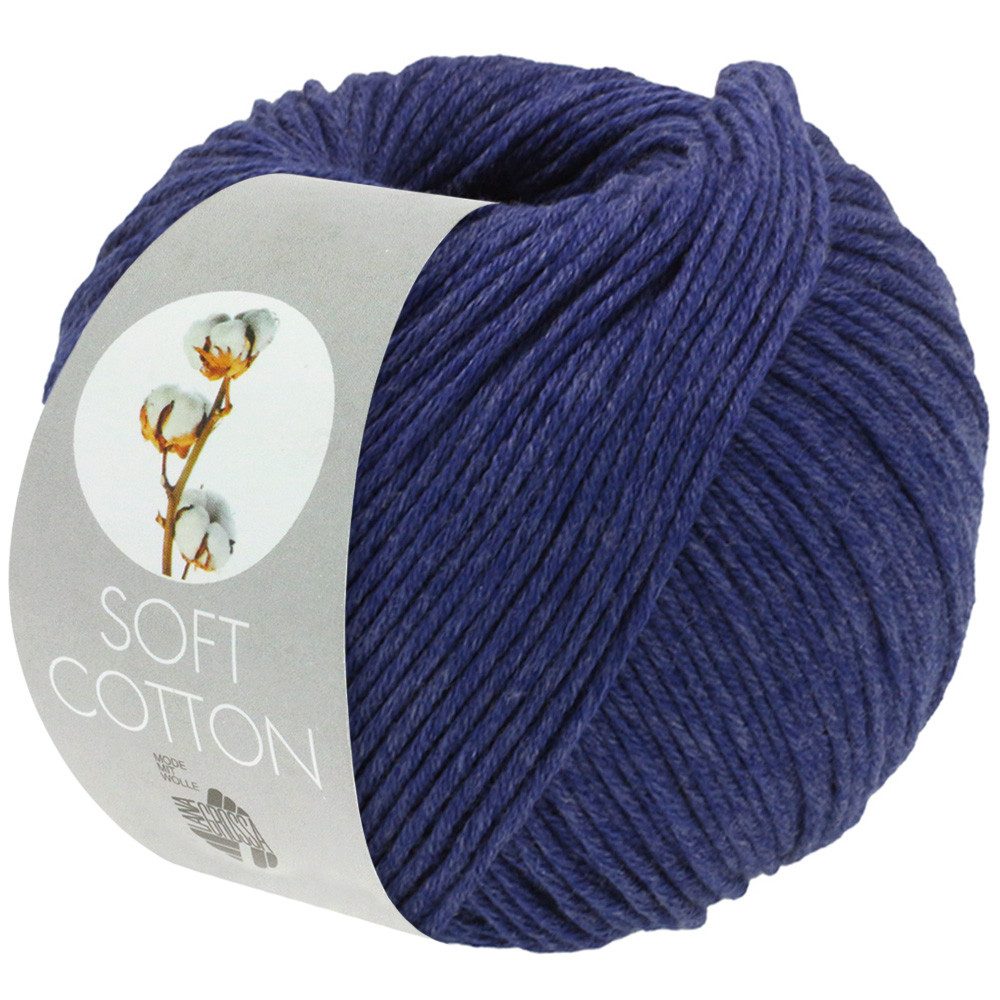 LANA GROSSA SOFT COTTON Häkelwolle, 140 m (weiches, vielseitiges Garn für höchsten Tragekomfort), 50 g