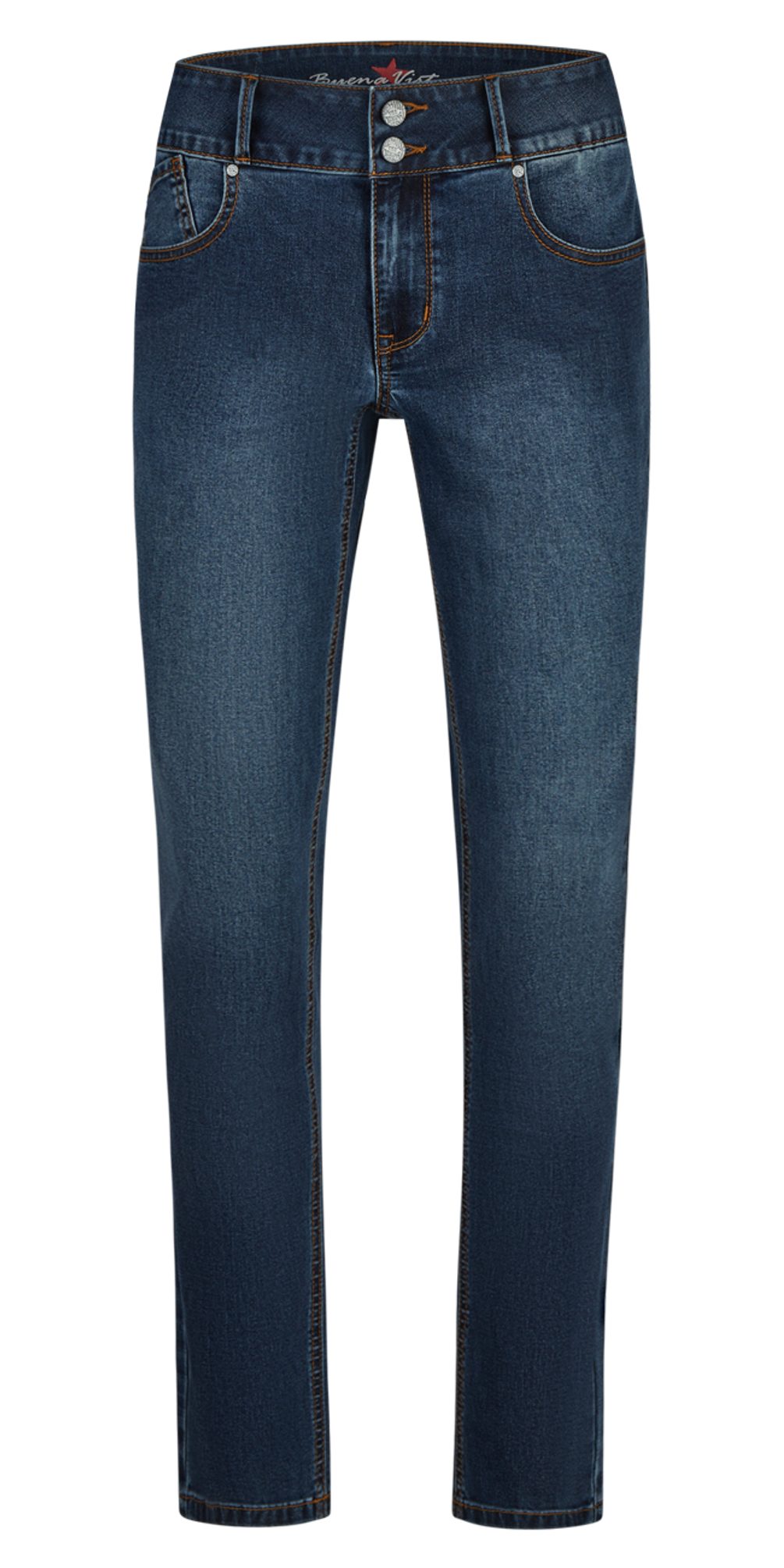 Buena Vista 5-Pocket-Jeans Tummyless (B5644-888)