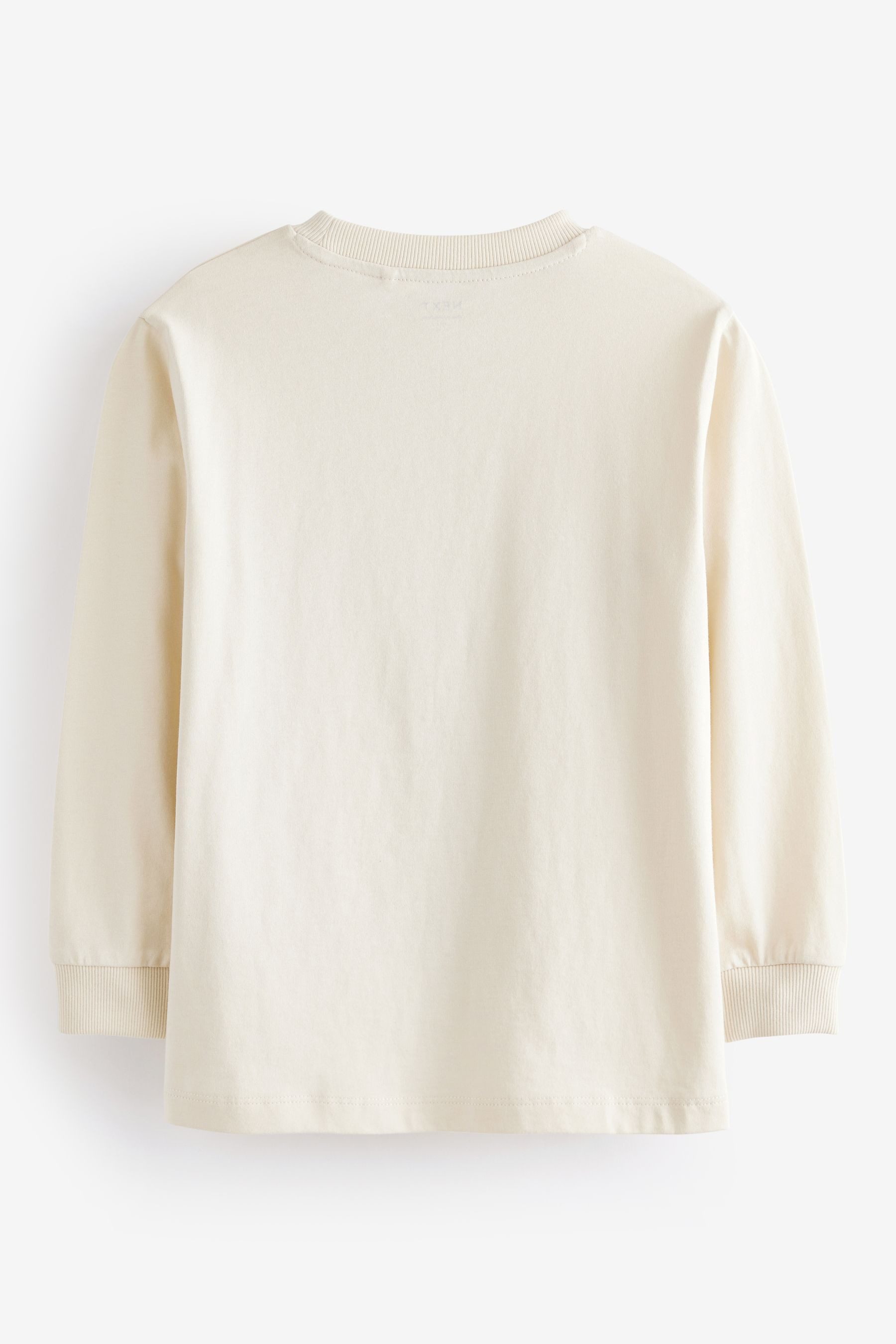 Next Langarmshirt Langärmeliges Grafik-T-Shirt (1-tlg)