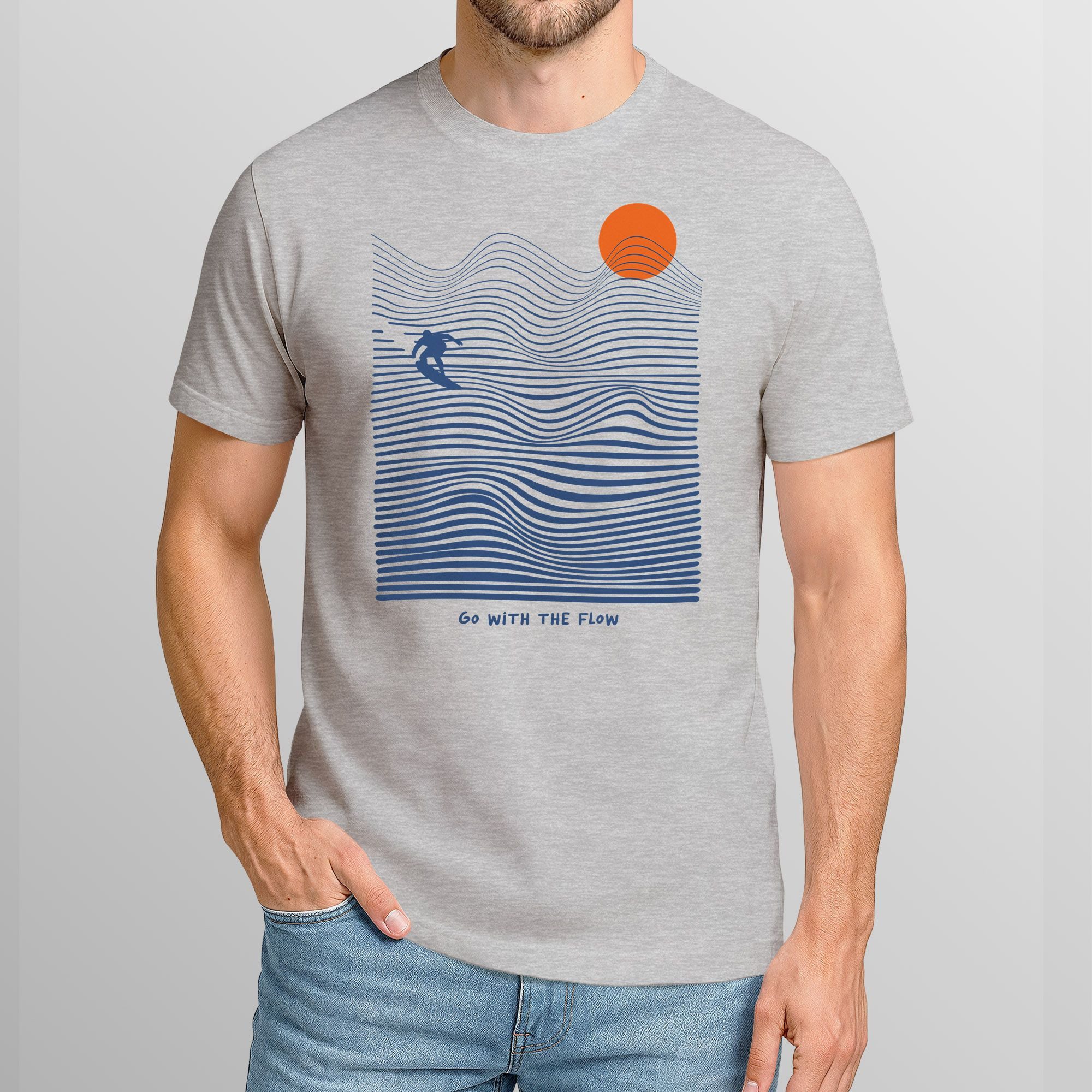 Neverless Print-Shirt Herren T-Shirt Surfshirt mit günstig online kaufen