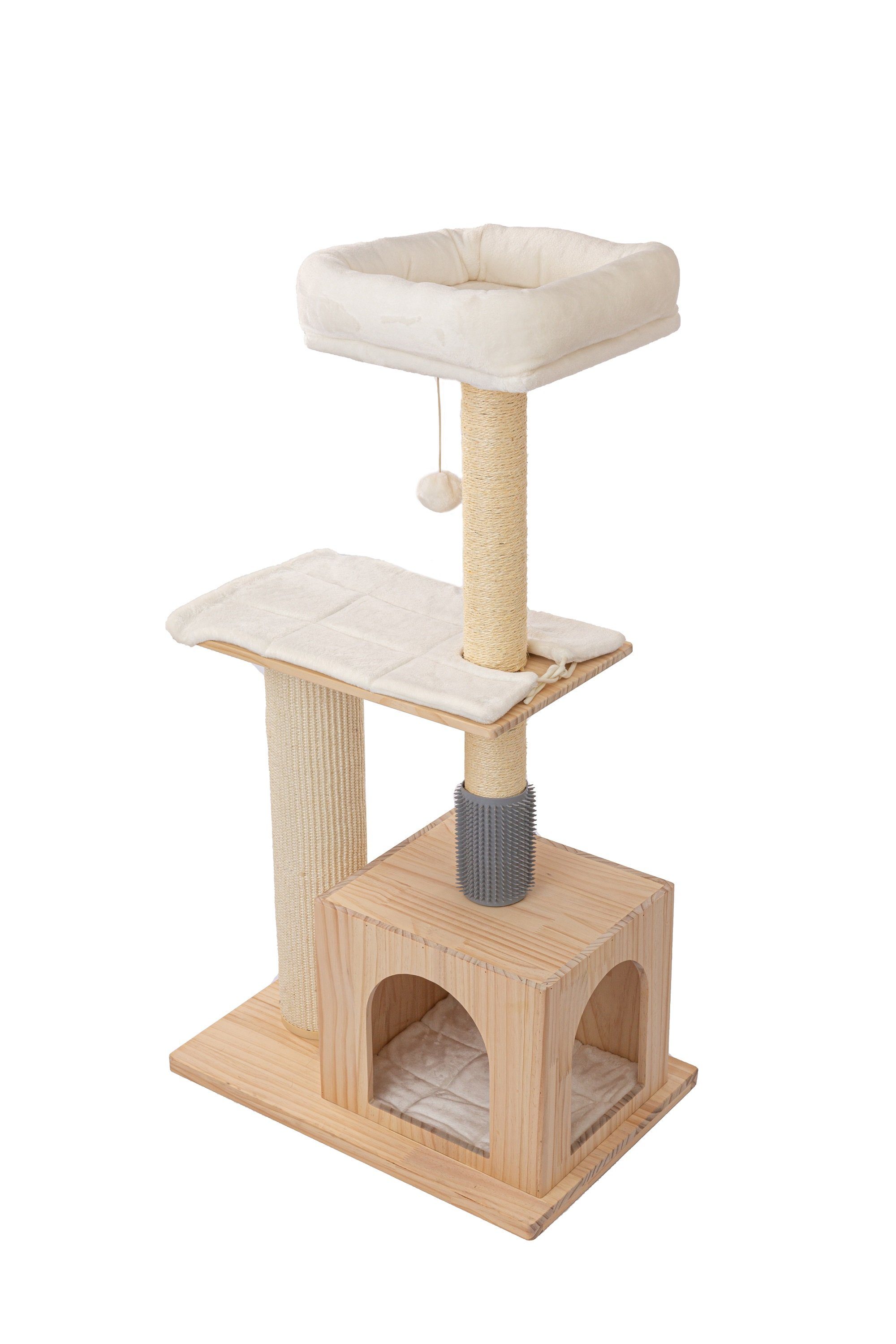 RAIKOU Kratzbaum Kratzmöbel, Katzenspielzeug, Mehrere Ebenen, günstig online kaufen