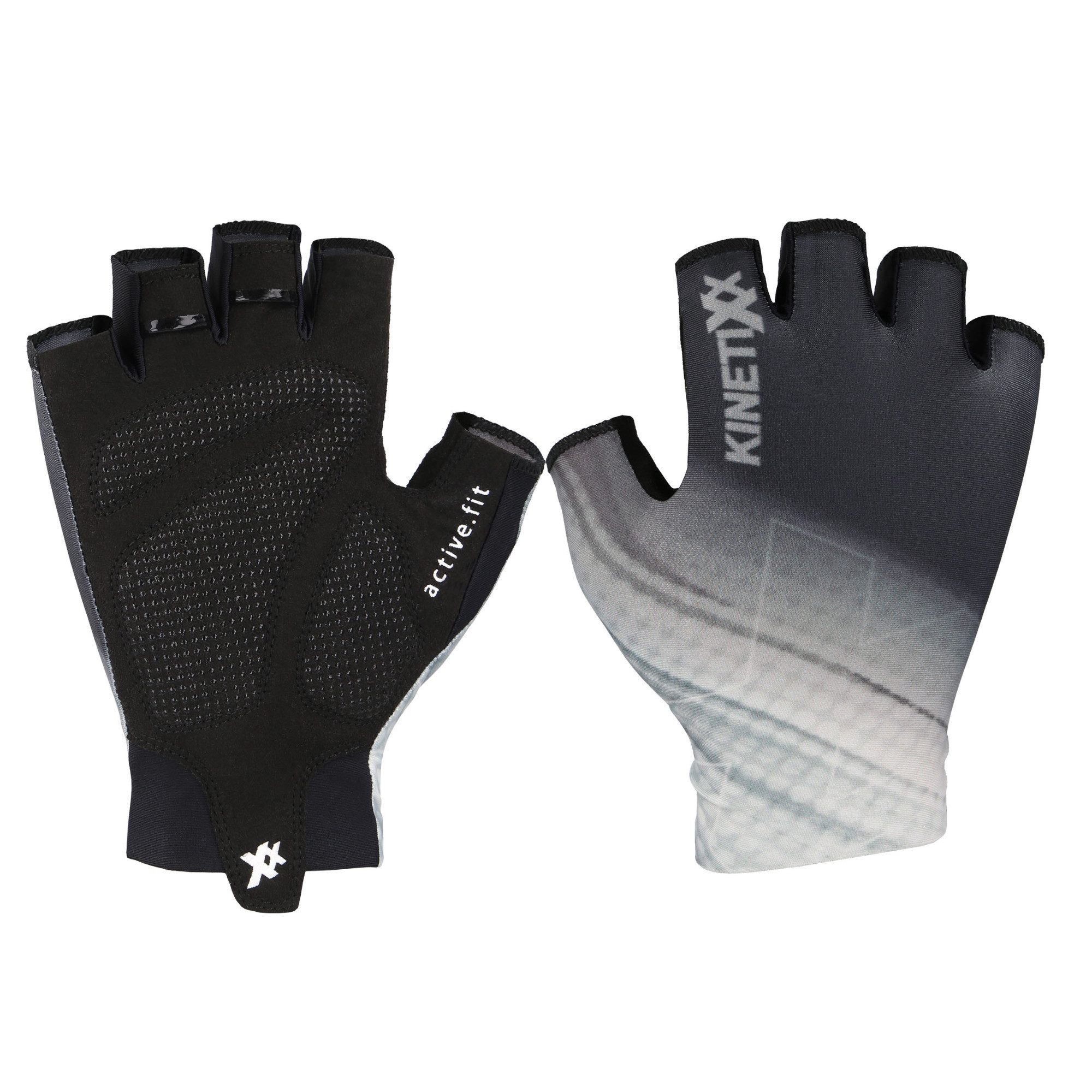 Kinetixx Fahrradhandschuhe KinetiXx Lovisa, Eleganter Damen-Fahrradhandschuh (im schwarz, rot und grün) Grip, Atmungsaktiv, Elastisch, Komfortabel