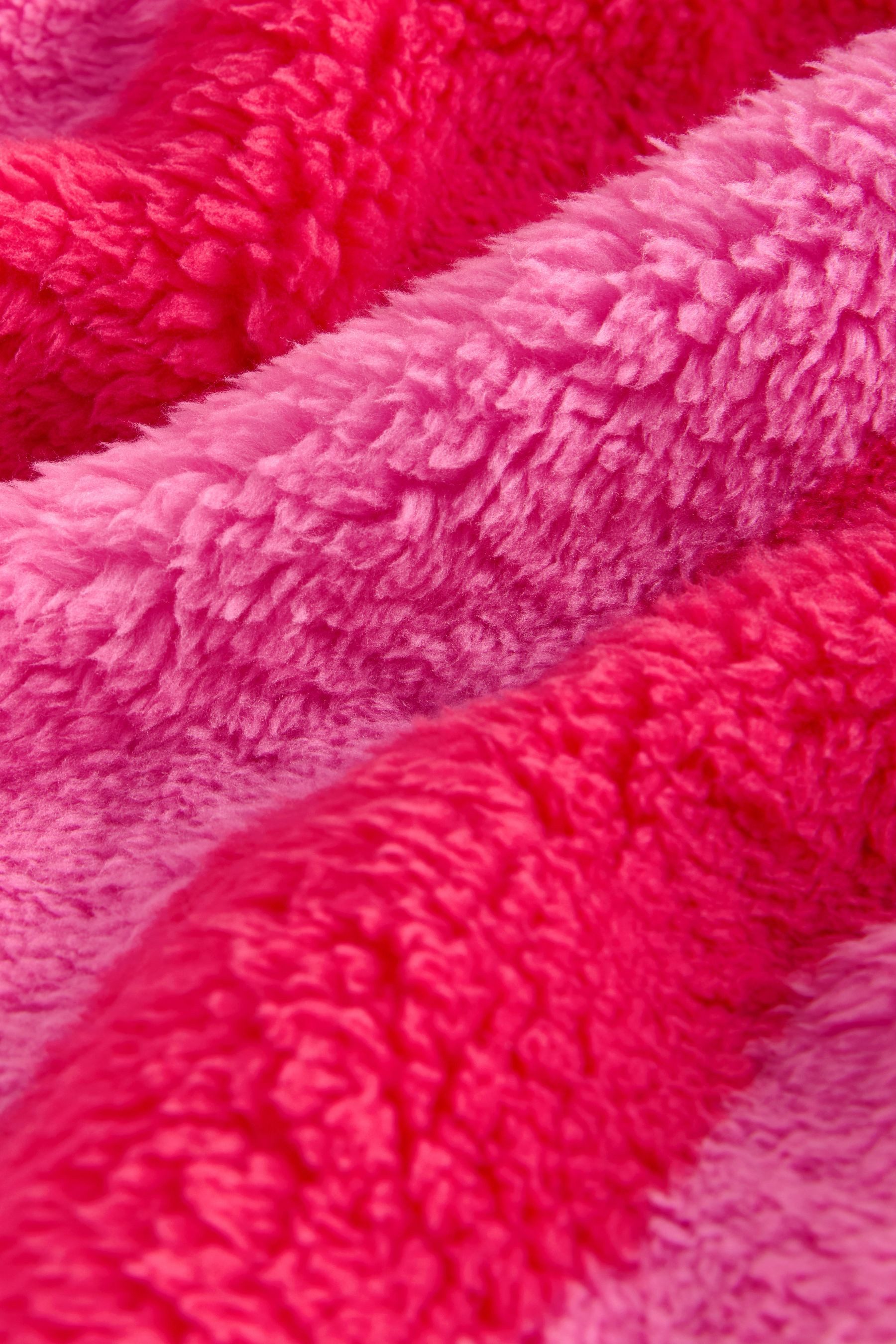 Next Kinderbademantel Morgenmantel aus Teddy-Fleece, Polyester (recycelt)
