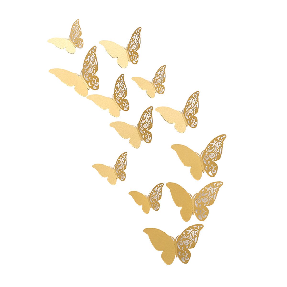 Coonoor Wandtattoo 3D Schmetterling Wandsticker, DIY günstig online kaufen