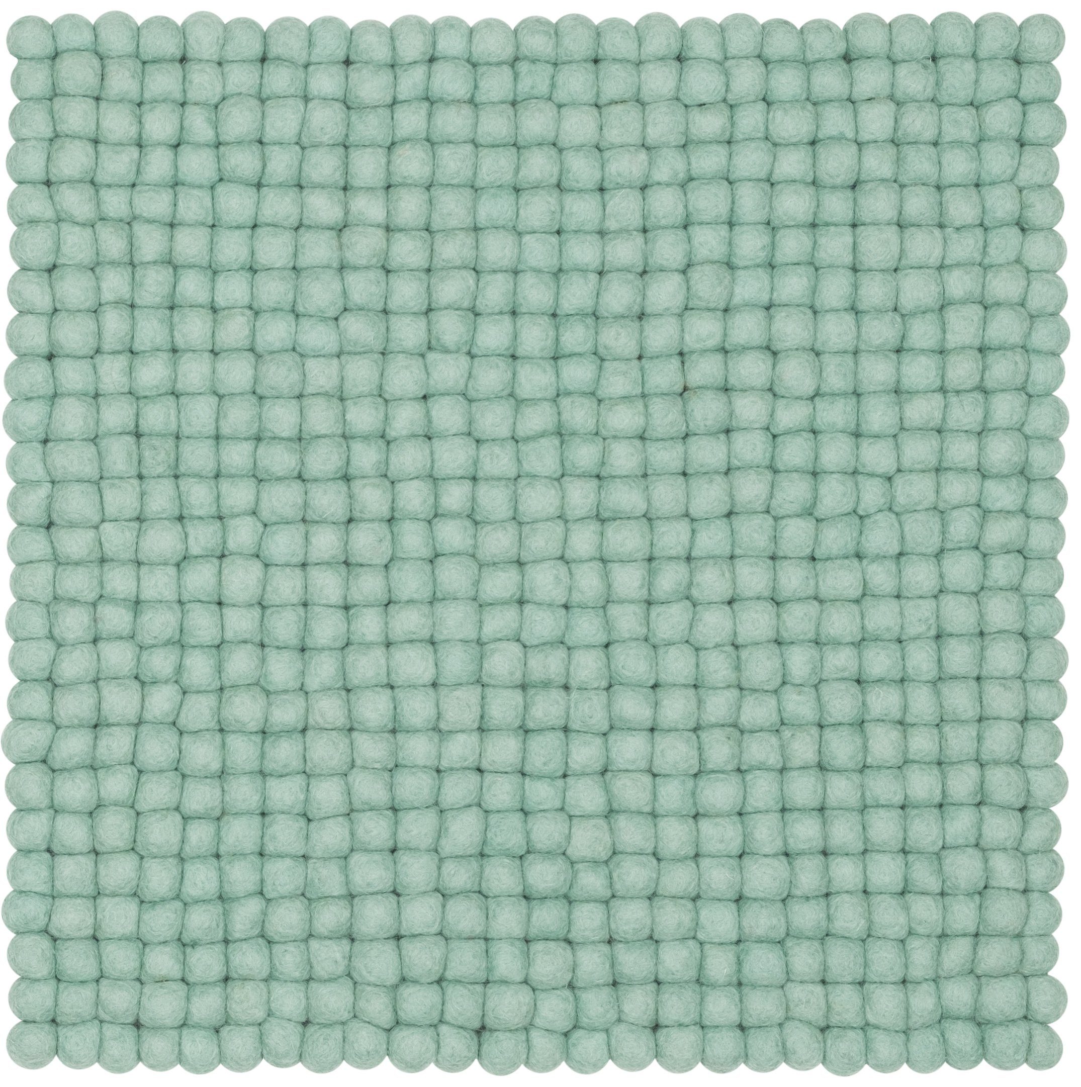 myfelt Подушка для стула Filzkugel Sitzauflage eckig - 36 x 36 cm, 100% reiner Schurwolle, quadratisch, schmutzabweisend