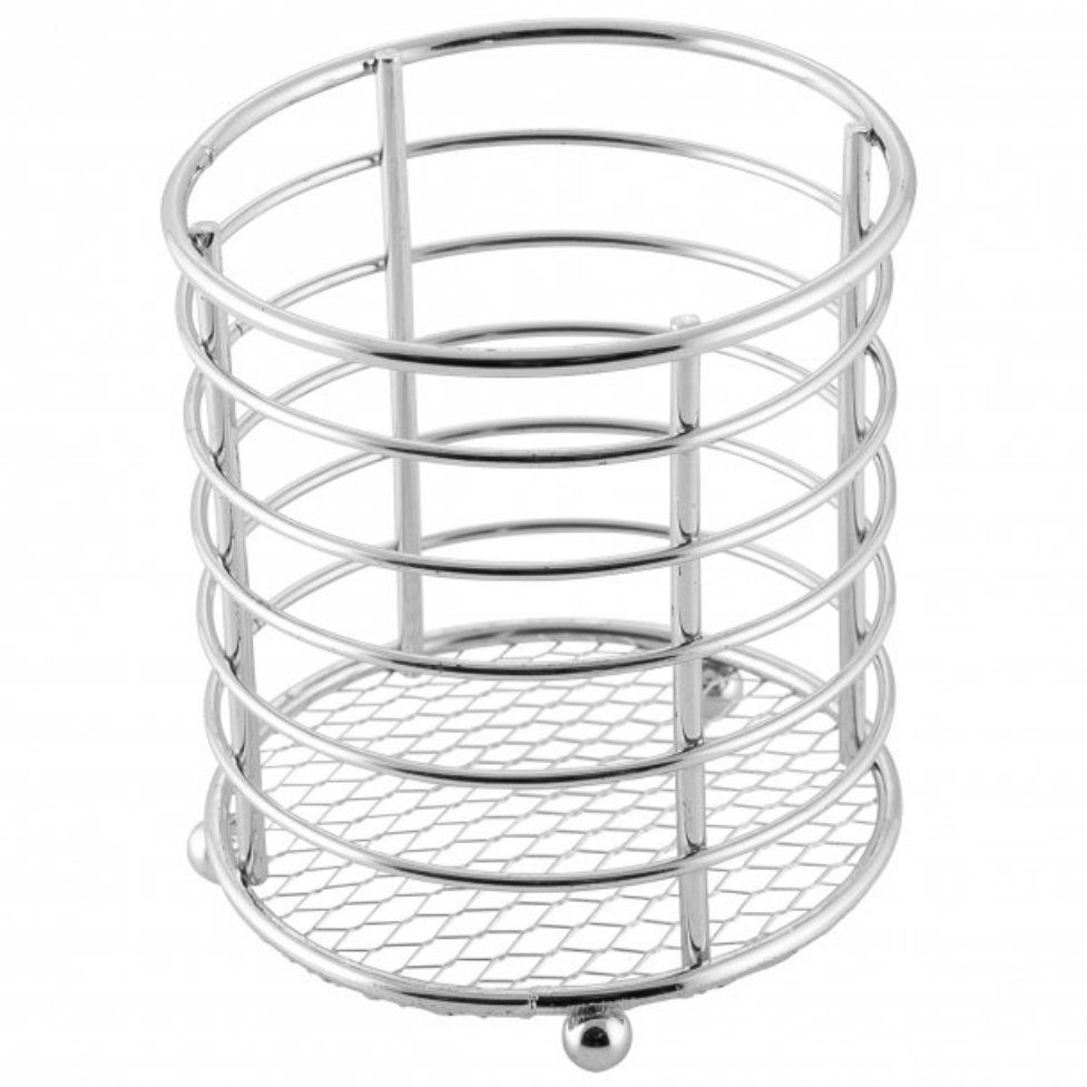 TOP STAR Besteckkorb Besteckkörbchen verchromt 9,5 x 10,5 cm 702890, (1-tlg)