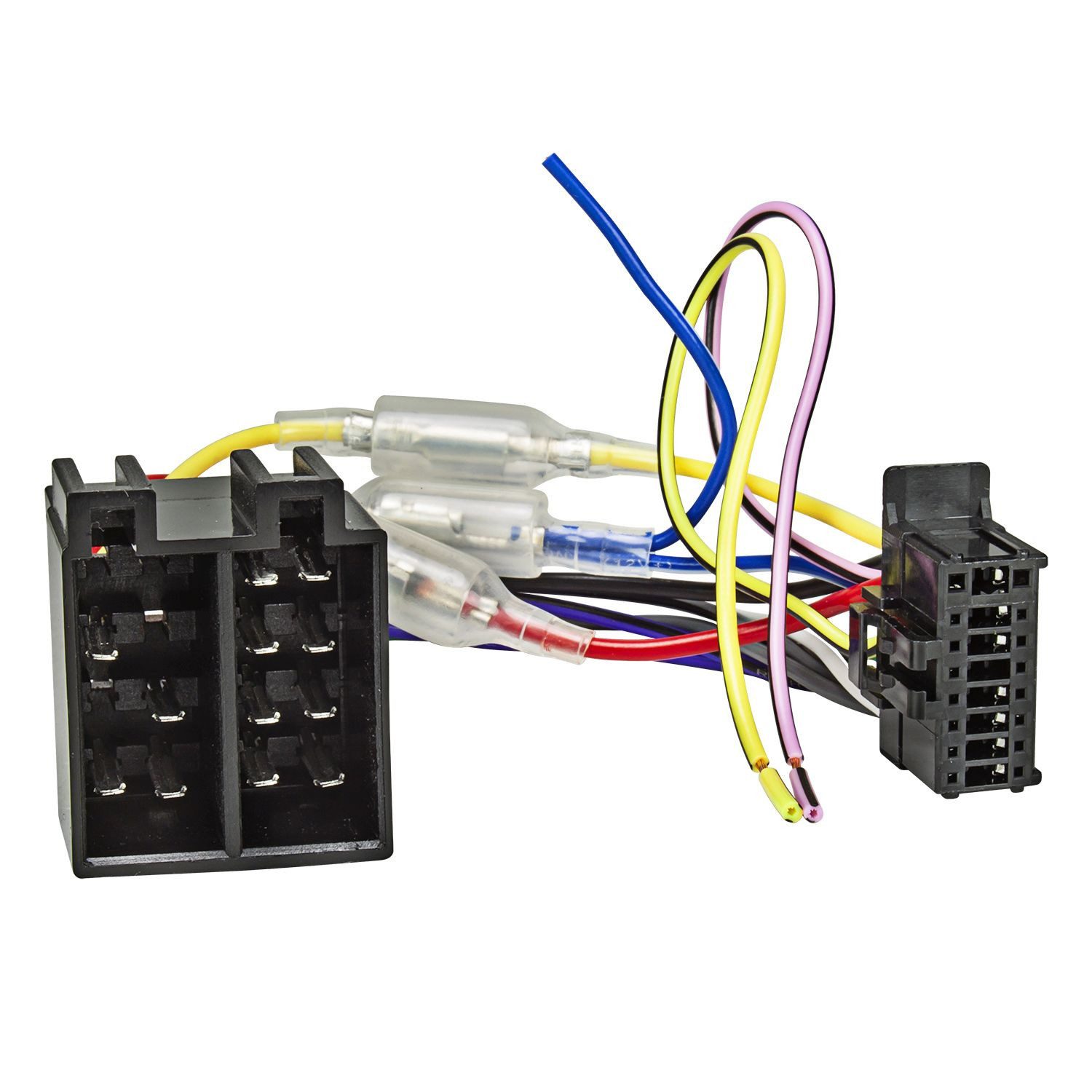tomzz Audio Originalradio Anschlußkabel passt für Pioneer Radios AVH MVH auf ISO 1 KFZ-Adapter