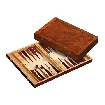 Philos Spiel, Backgammon - Kassette - Stratis - Holz - standard