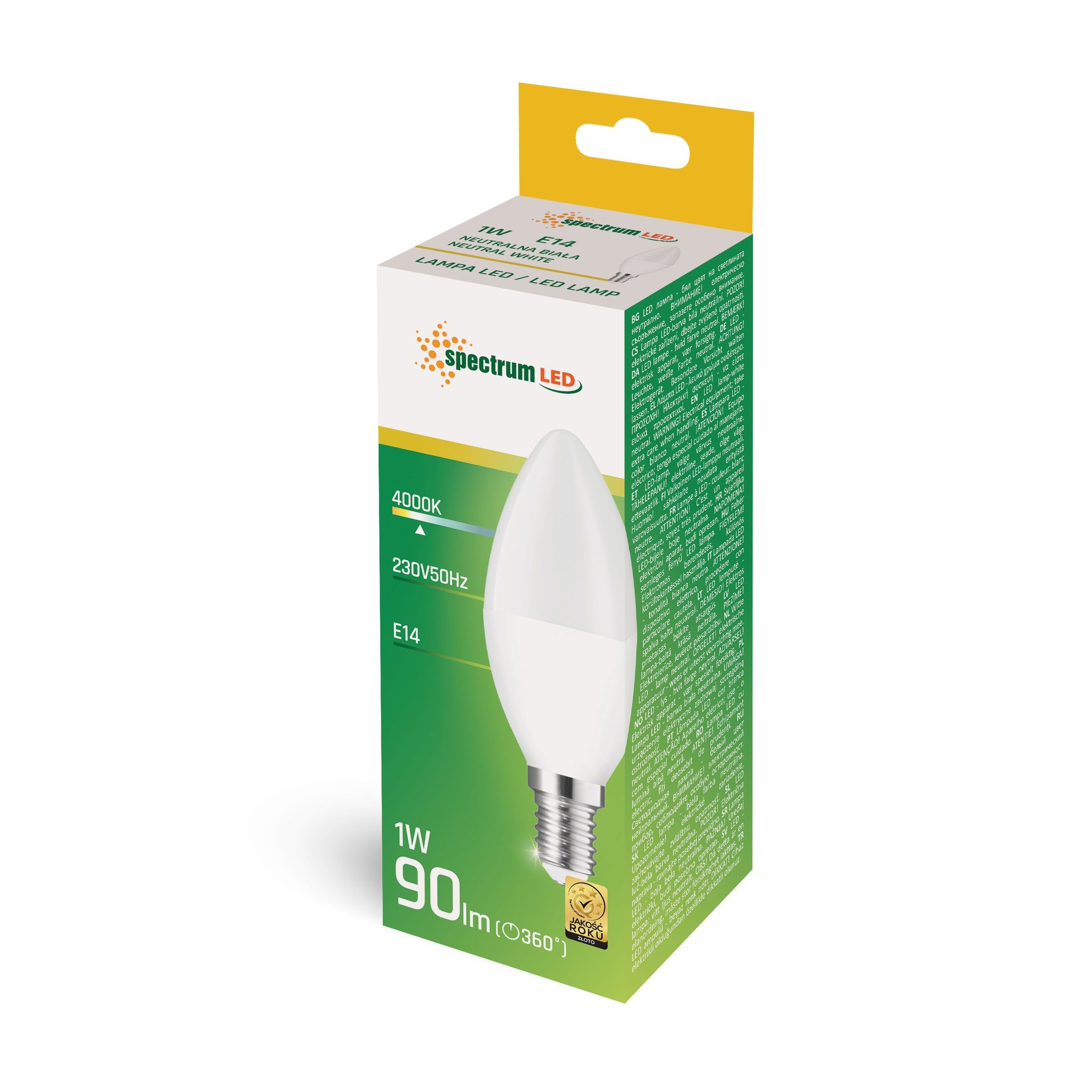 spectrum LED LED-Leuchtmittel LED E14 C37 günstig online kaufen
