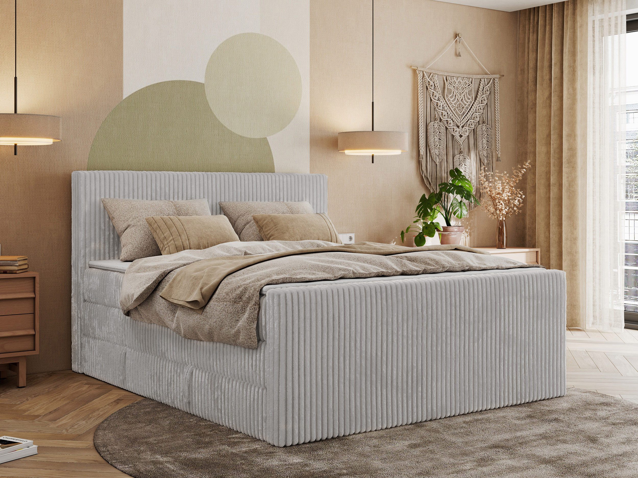 MKS MÖBEL Boxspringbett TILIANO KING DUO günstig online kaufen