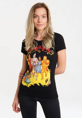 LOGOSHIRT T-Shirt Yellow Brick Road - Der Zauberer von Oz mit tollem Retro-Print