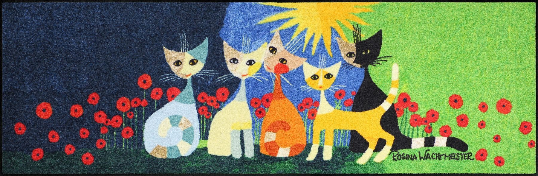 Salonloewe Läufer Teppichläufer 60x180 Rosina Wachtmeister Una Bella Compagnia, Läufer groß, Höhe: 600 mm