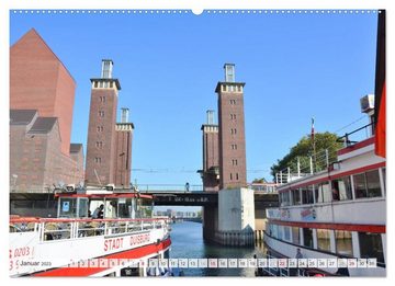 CALVENDO Wandkalender Hafenrundfahrt Duisburg (Premium, hochwertiger DIN A2 Wandkalender 2023, Kunstdruck in Hochglanz)