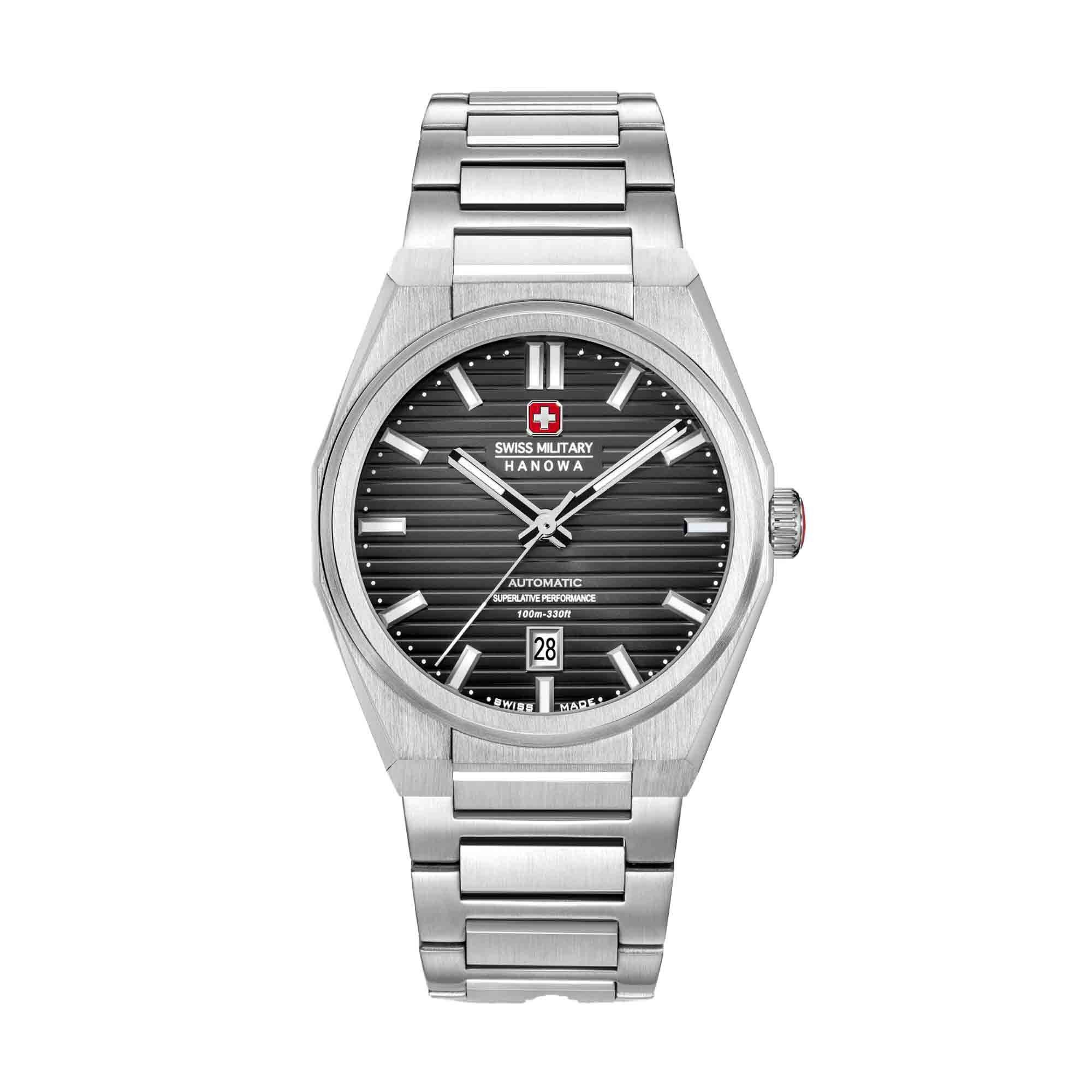 Swiss Military Hanowa Automatikuhr Automatikuhr Herrenuhr 41 mm Automatik Herren