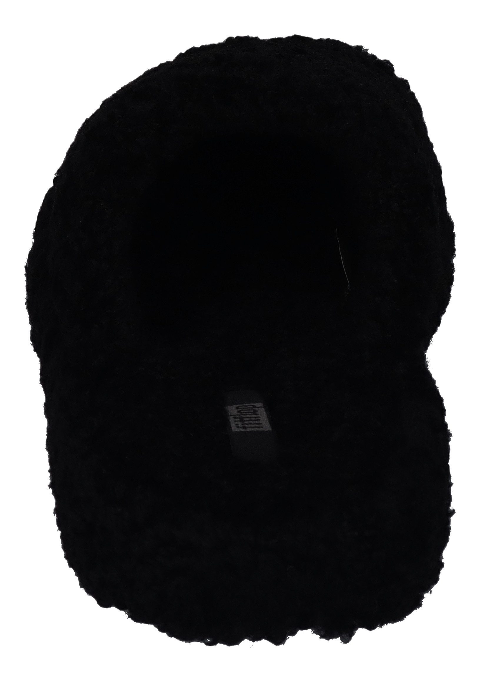 Fitflop iQUSHION D-LUXE PADDED TEDDY SLIPPER Hausschuh All Black