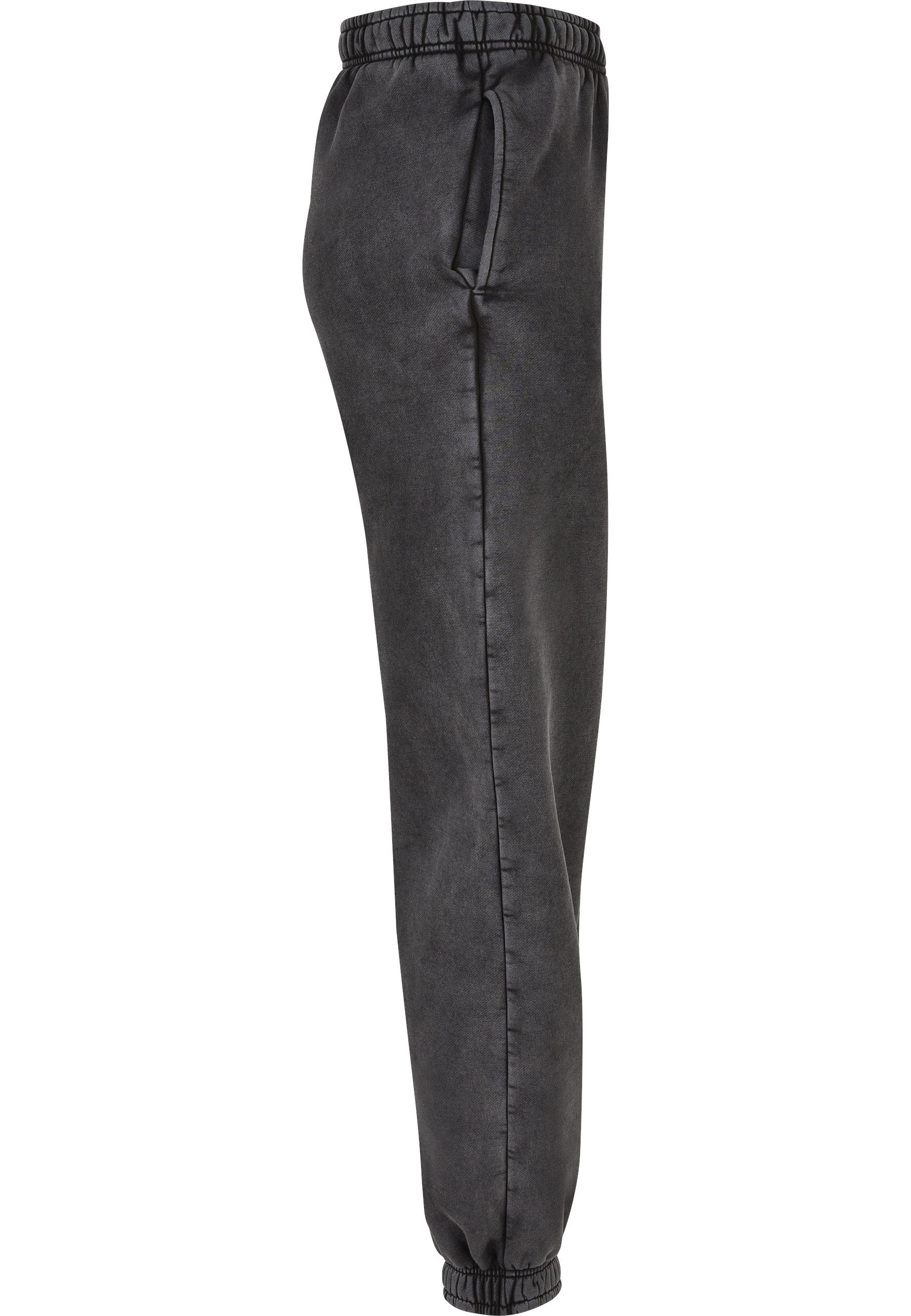 URBAN CLASSICS Sweathose Urban Classics Damen Ladies High Waist Stone Washed Sweat Pants (1-tlg) – Bild 4 von 5