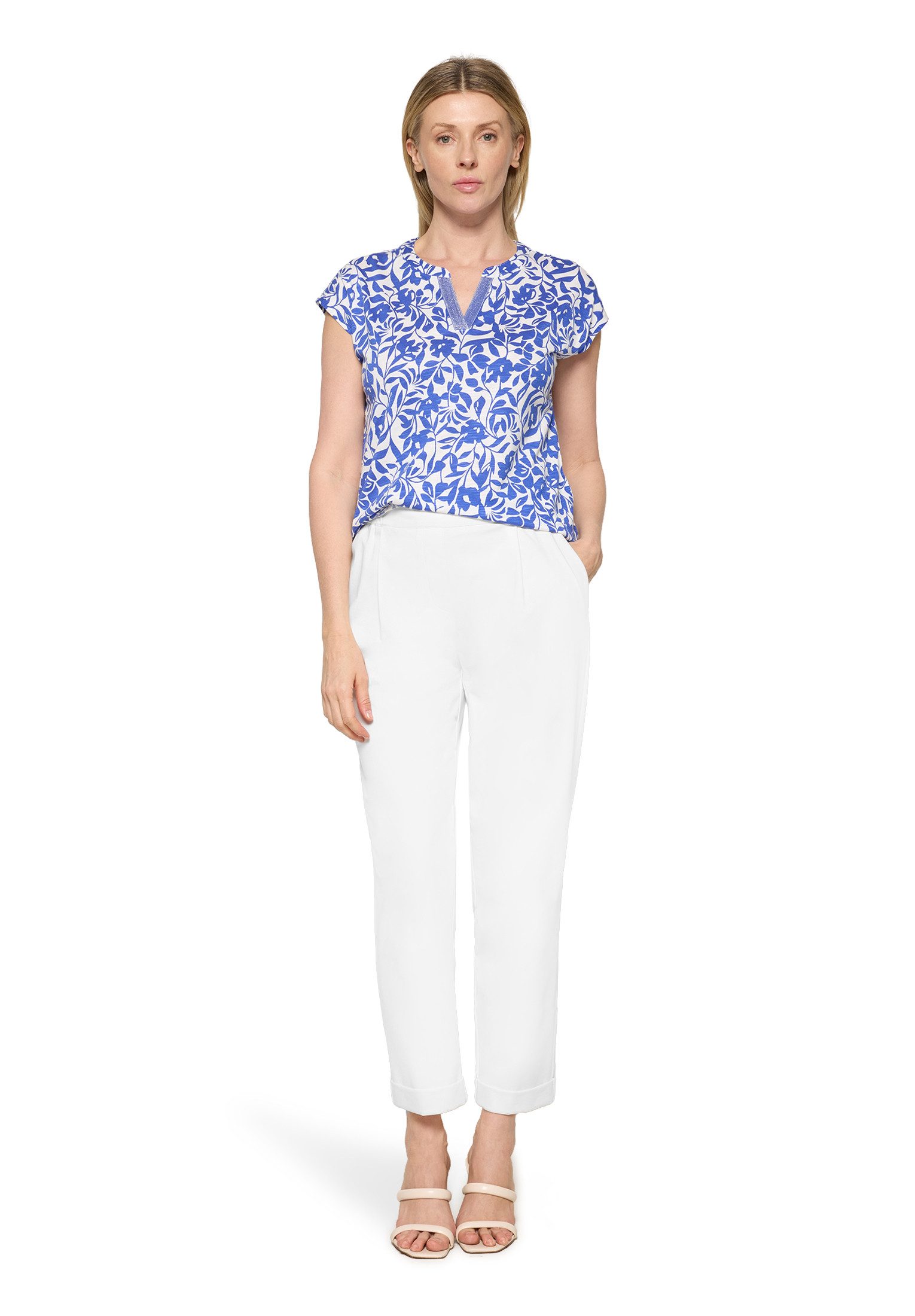 Betty Barclay Kurzarmshirt Damen mit Bluseneinsatz (1-tlg)