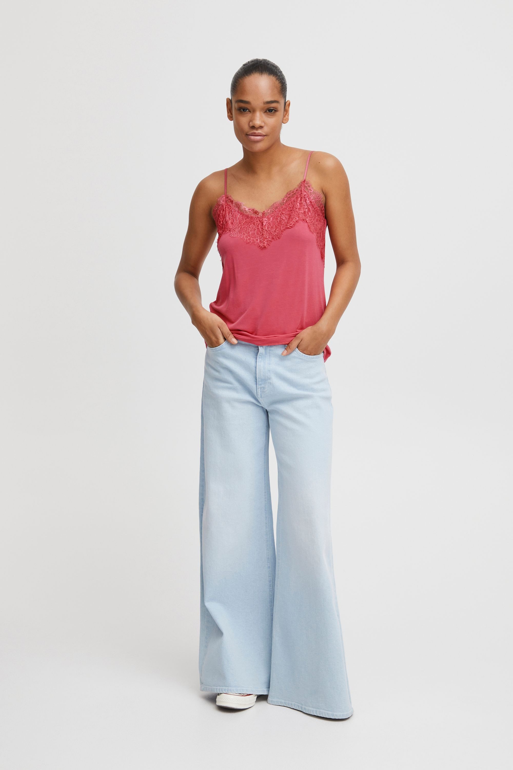 Ichi Spitzentop IHLIKE Top mit eleganter günstig online kaufen