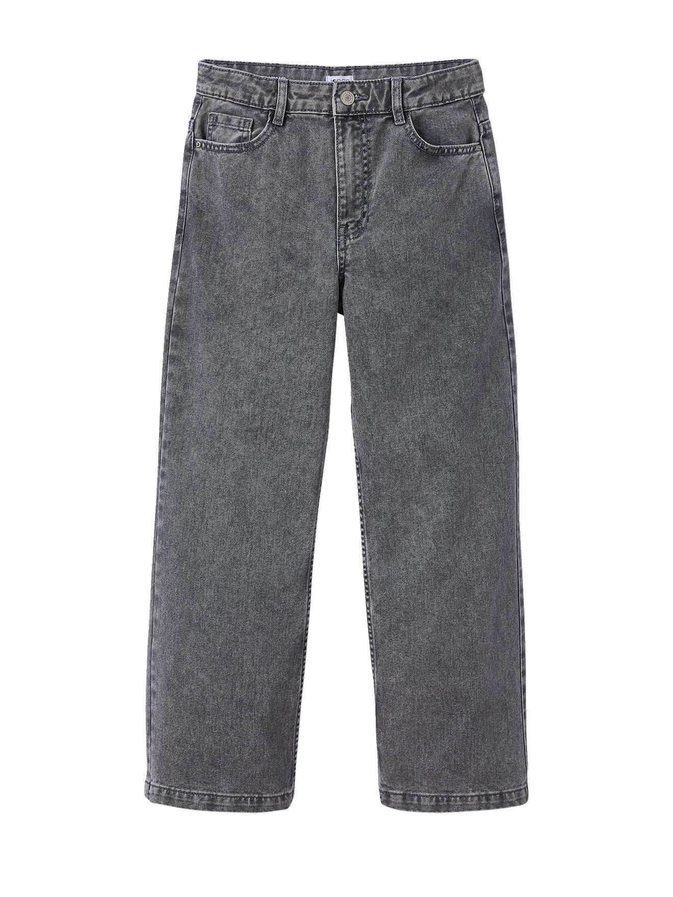 7/8-Caprijeans Mädchen Loose-Fit-Jeans