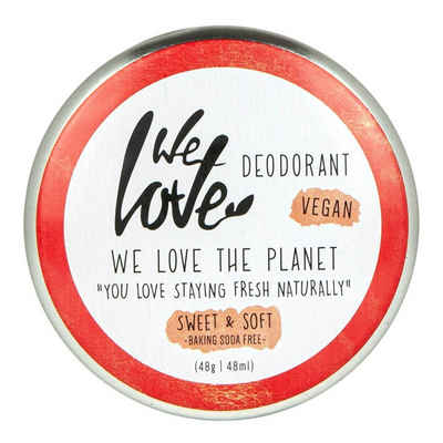 We Love The Planet Deo-Creme Deo Creme - Sweet & Soft 48g
