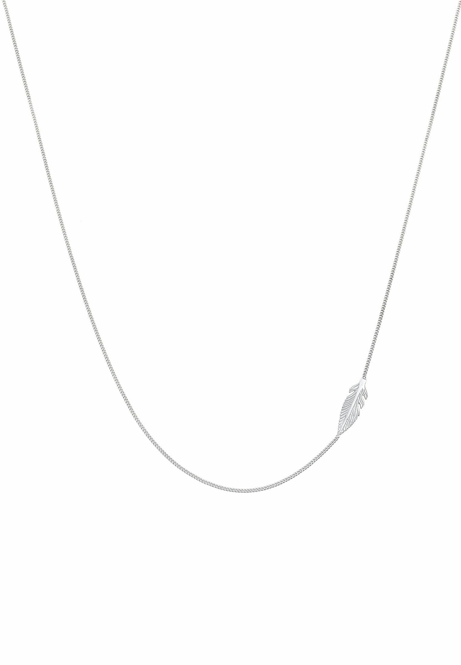 Elli Kette mit Anhänger Feder Boho günstig online kaufen