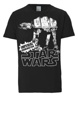 LOGOSHIRT T-Shirt Star Wars - AT-AT mit lizenziertem Print